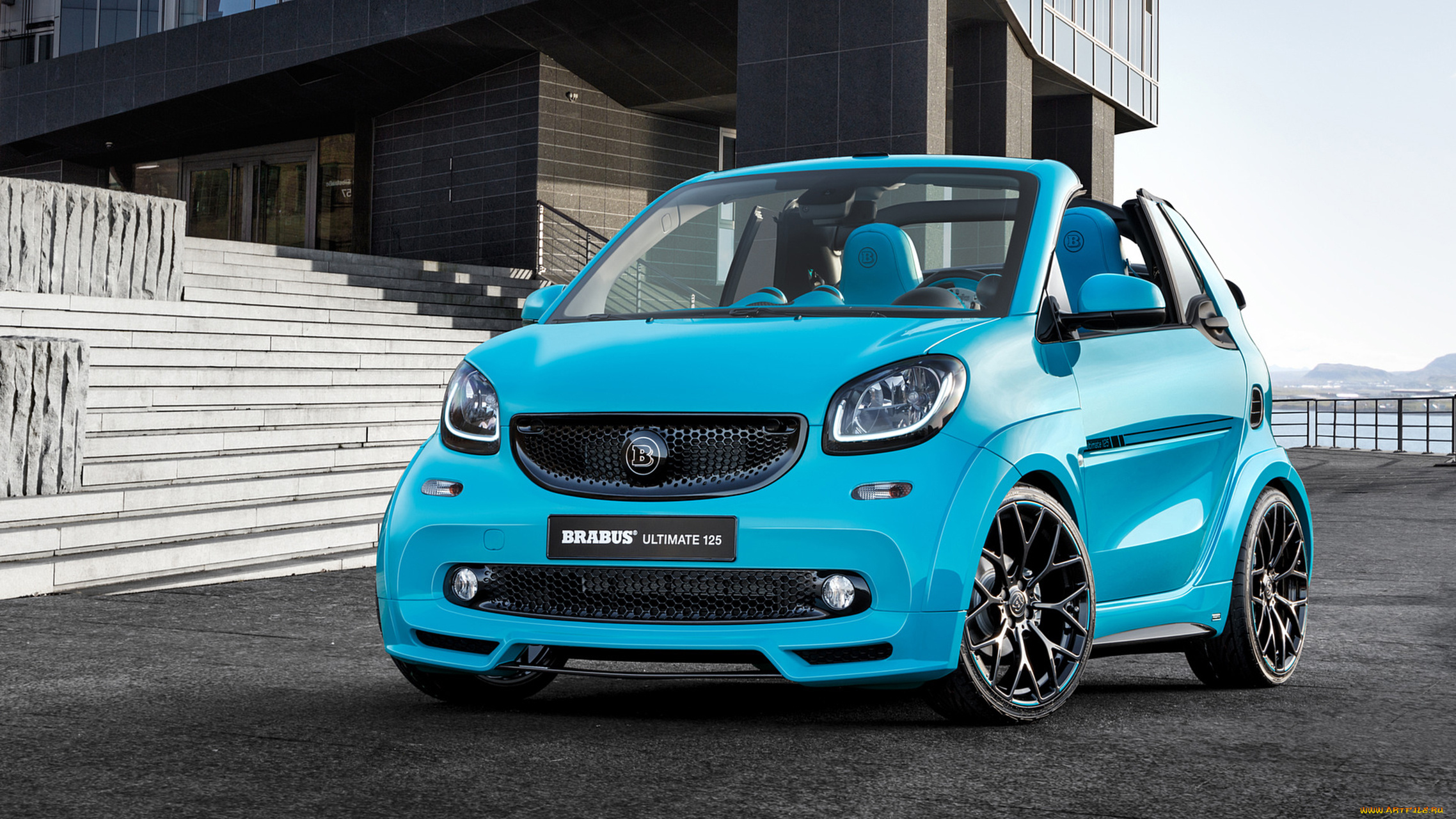 brabus, ultimate, 125, based, on, smart, fortwo, cabrio, 2017, автомобили, brabus, based, 125, ultimate, smart, fortwo, 2017, cabrio