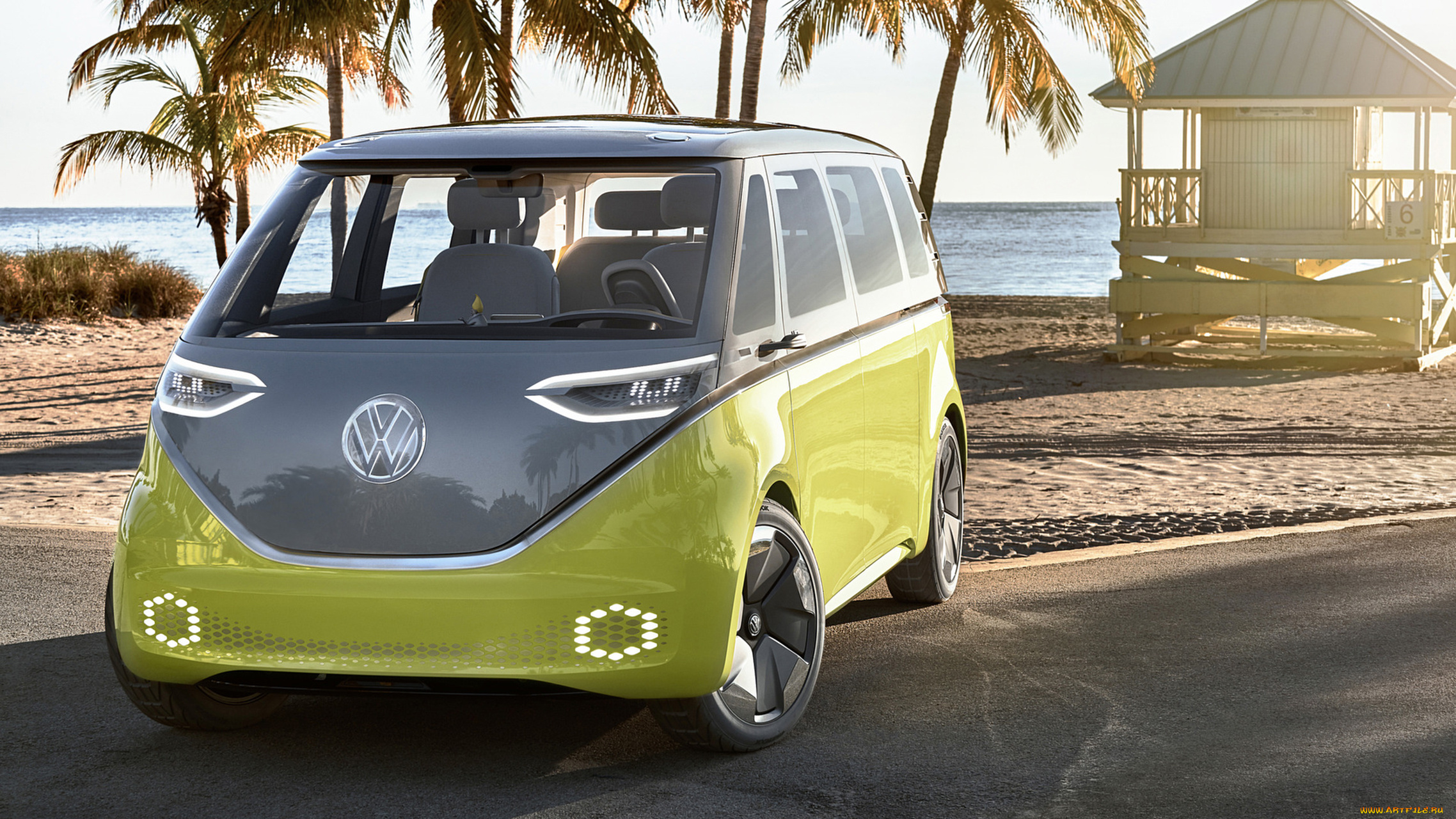 volkswagen, i, , buzz, concept, 2017, автомобили, volkswagen, i, 2017, concept, buzz, d