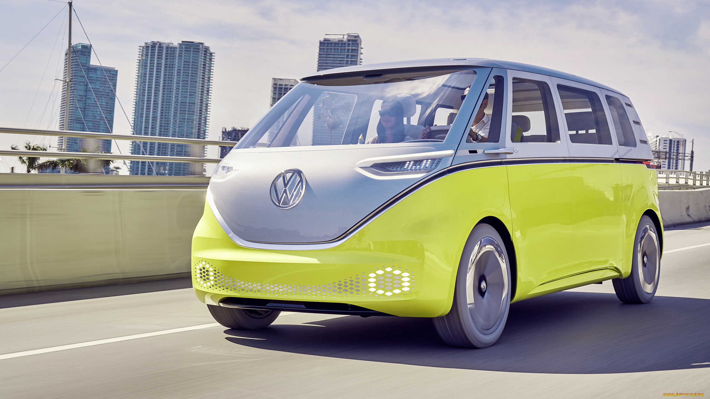 volkswagen, i, , buzz, concept, 2017, автомобили, volkswagen, d, i, concept, buzz, 2017