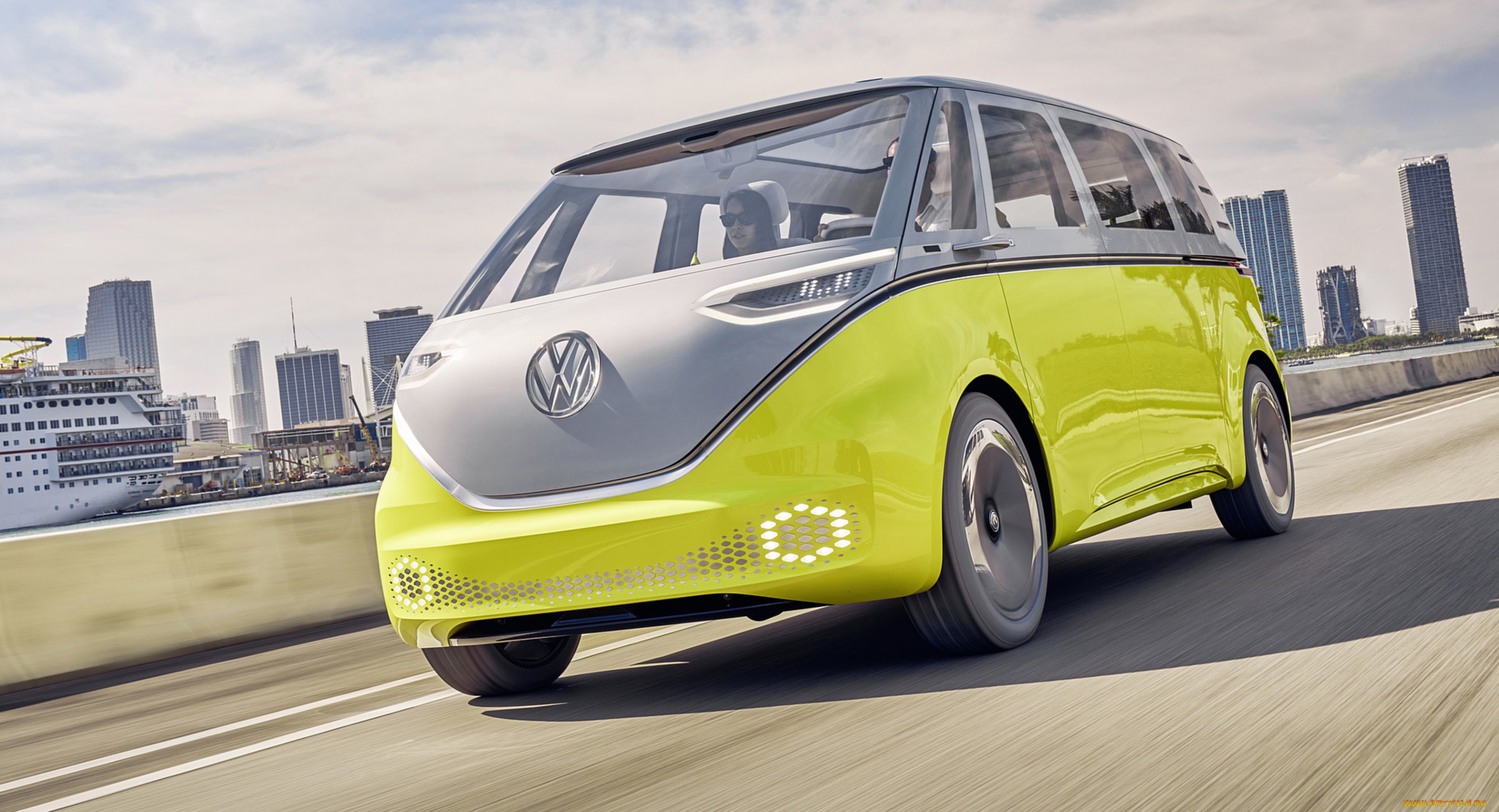 volkswagen, i, , buzz, concept, 2017, автомобили, volkswagen, d, i, 2017, concept, buzz