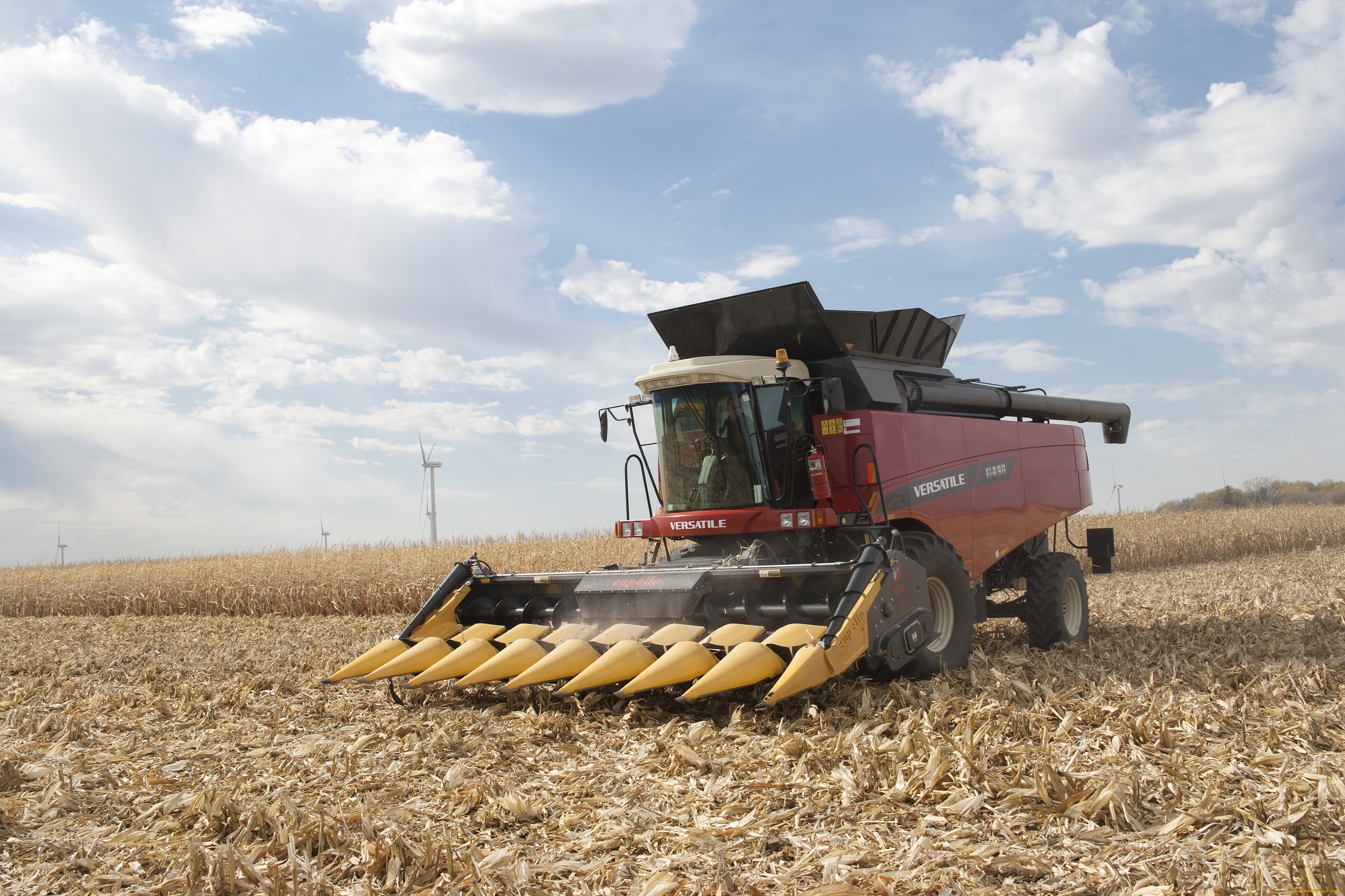 техника, комбайны, versatile