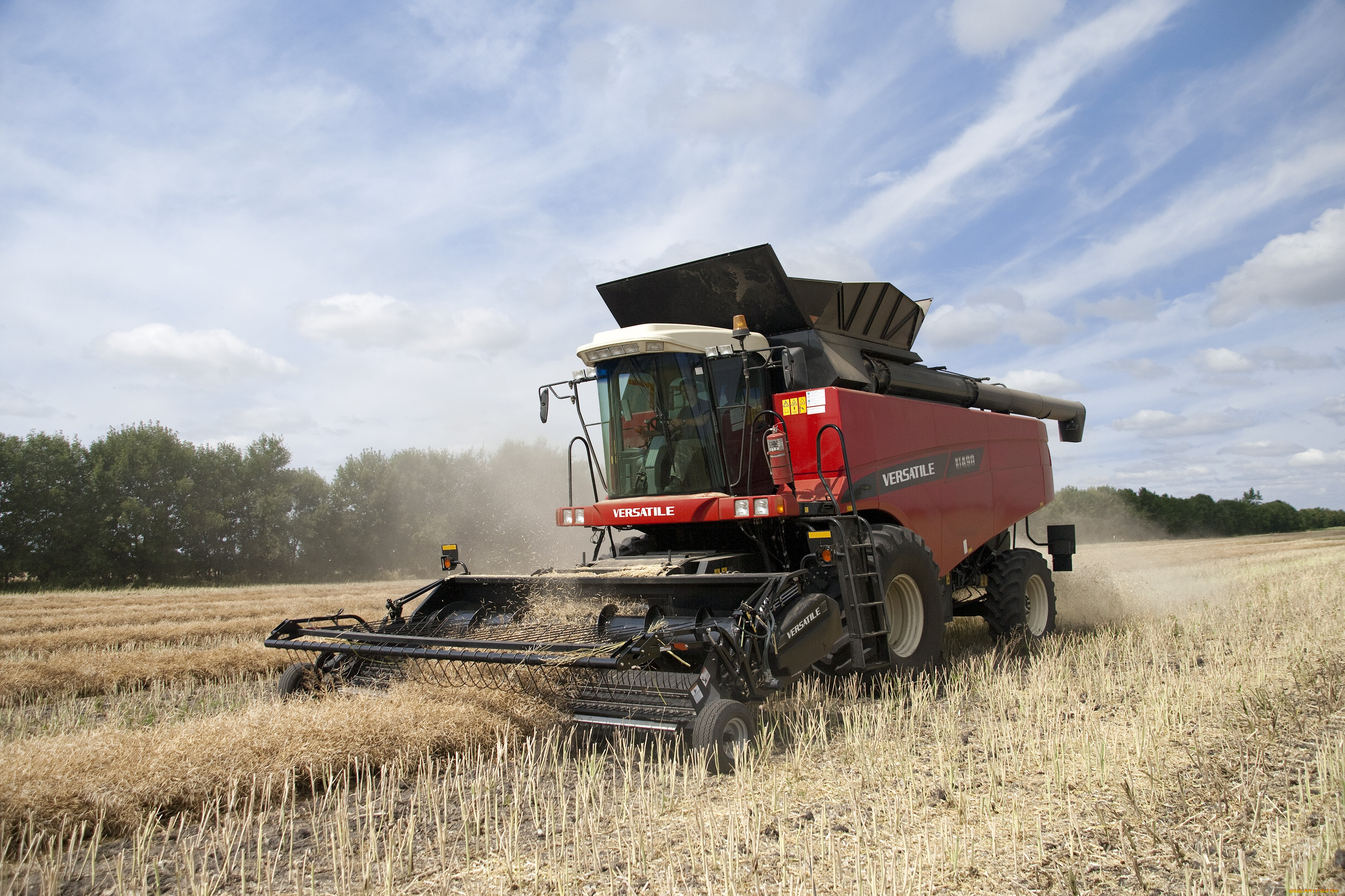 техника, комбайны, versatile