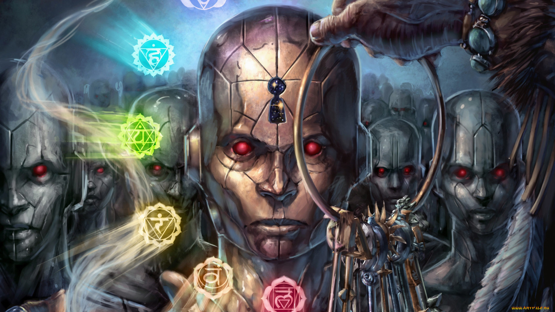 фэнтези, роботы, , киборги, , механизмы, opening, the, gateways, to, inspiration, by, nmezero, чакры, ключи, открой, на, вдохновение