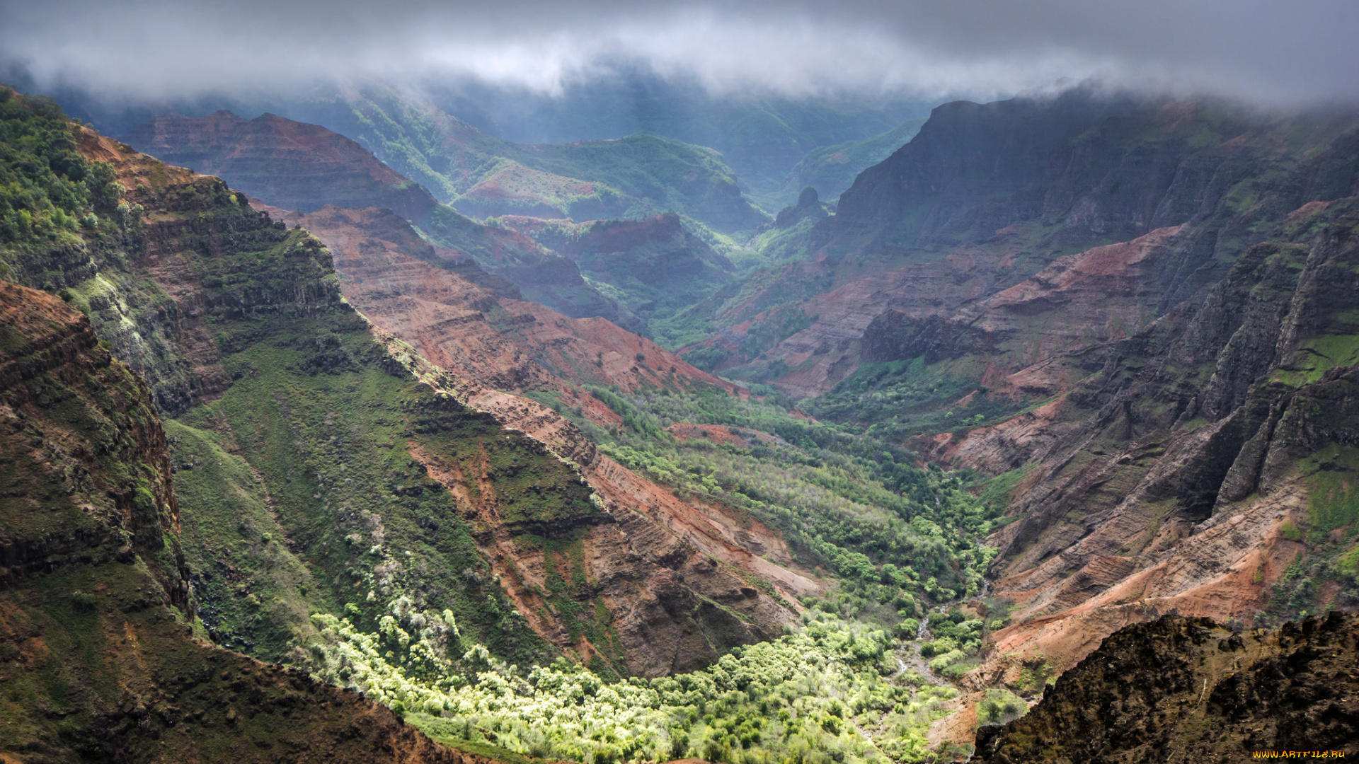 природа, горы, простор