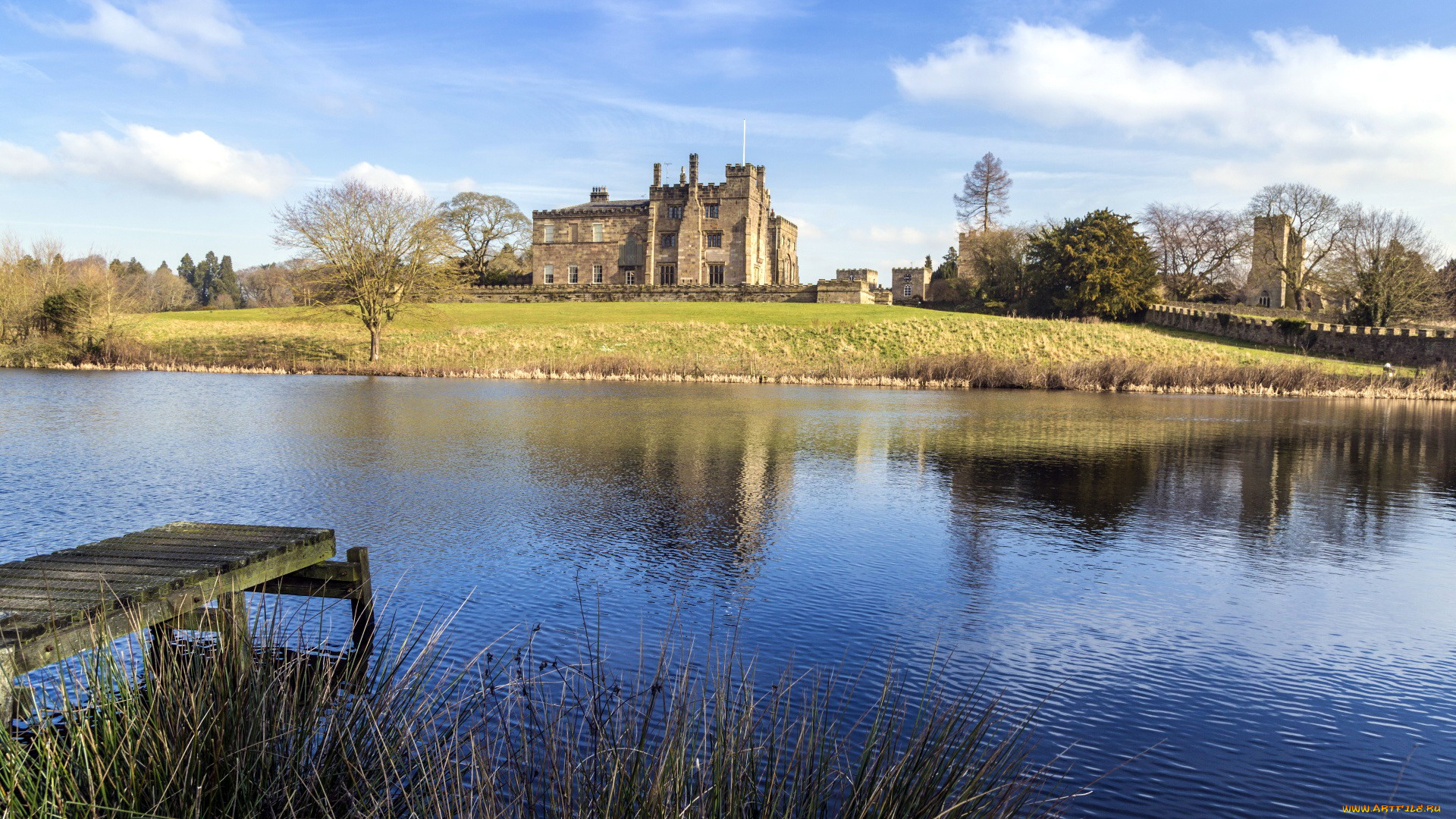 ripley, castle, города, замки, англии, ripley, castle