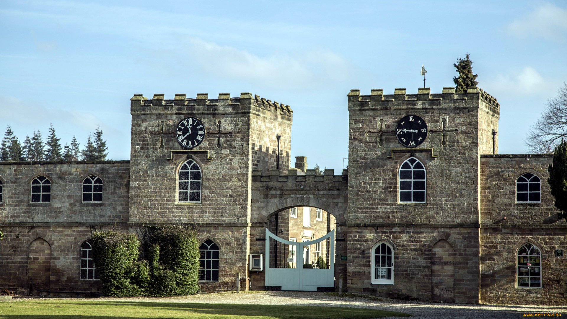 ripley, castle, города, замки, англии, ripley, castle