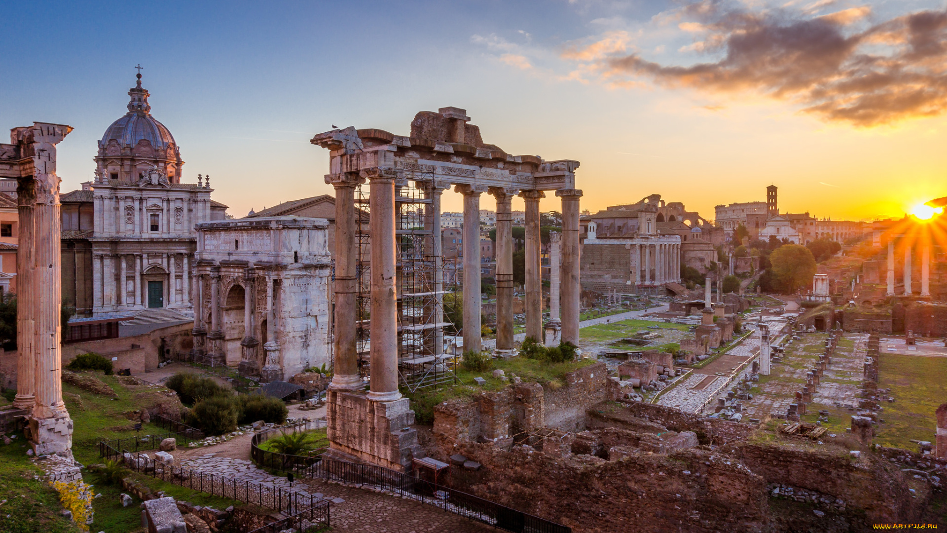 rome, города, рим, , ватикан, , италия, простор