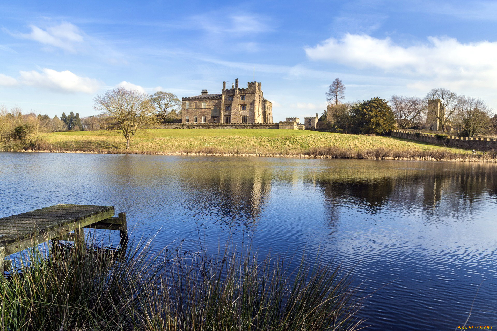 ripley, castle, города, замки, англии, ripley, castle