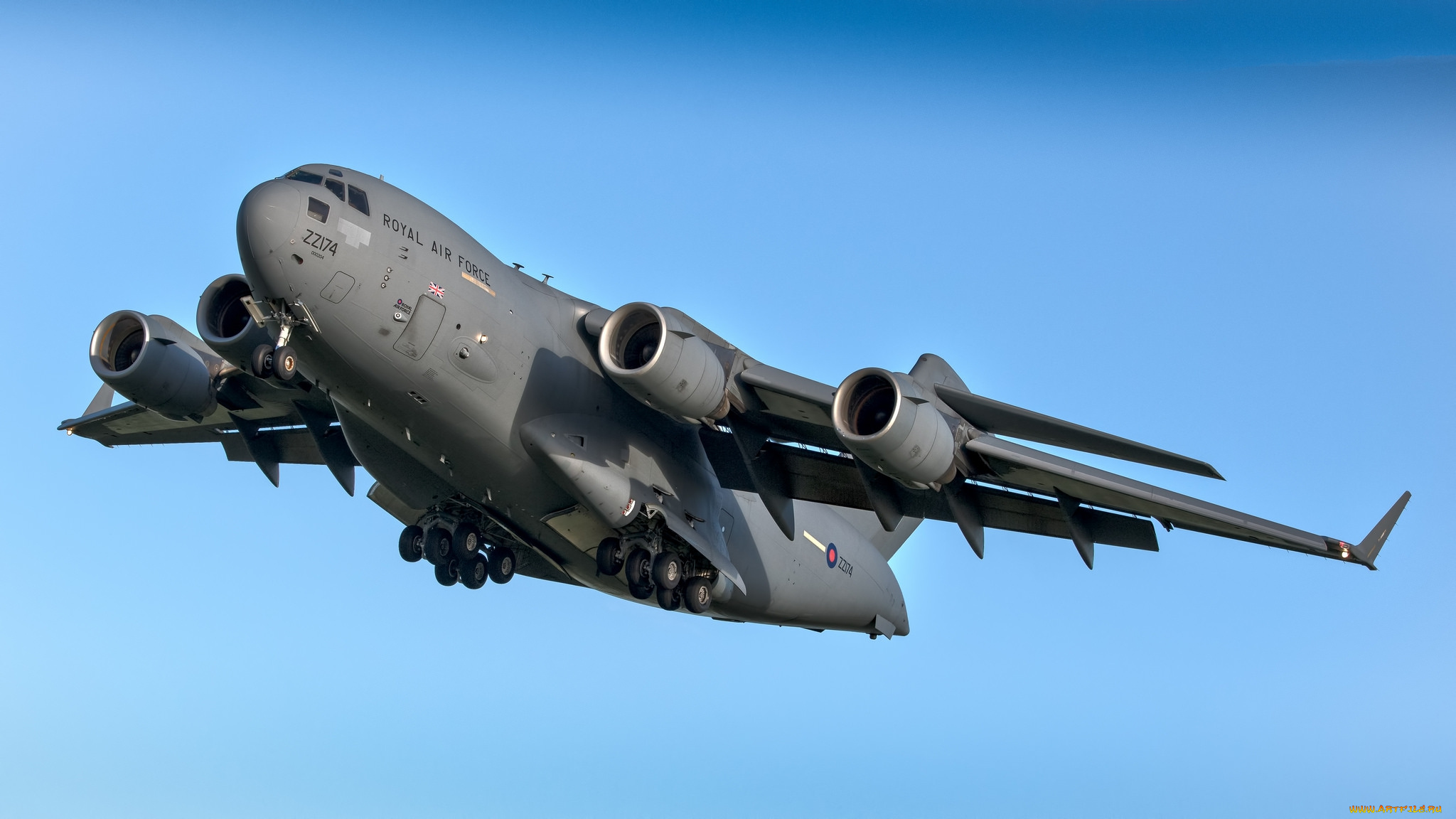 boeing, c-17, globemaster, iii, авиация, военно-транспортные, самолёты, ввс