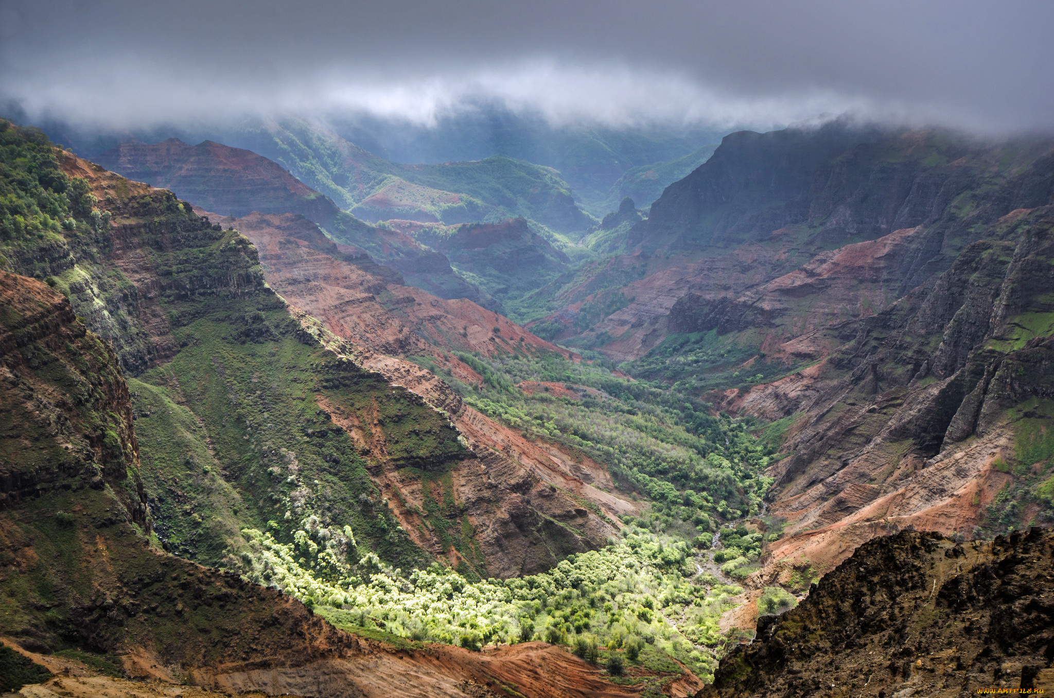 природа, горы, простор