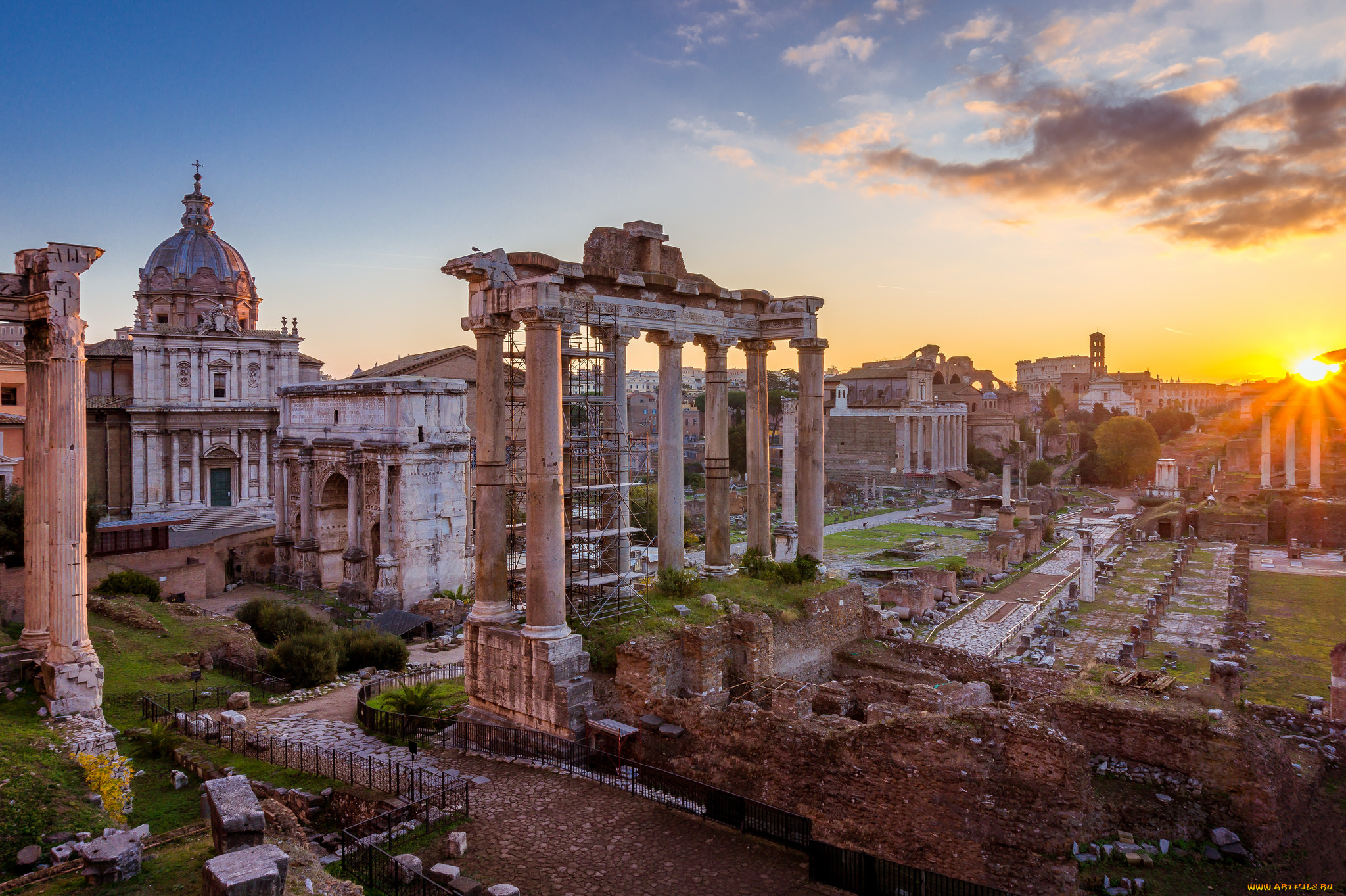 rome, города, рим, , ватикан, , италия, простор