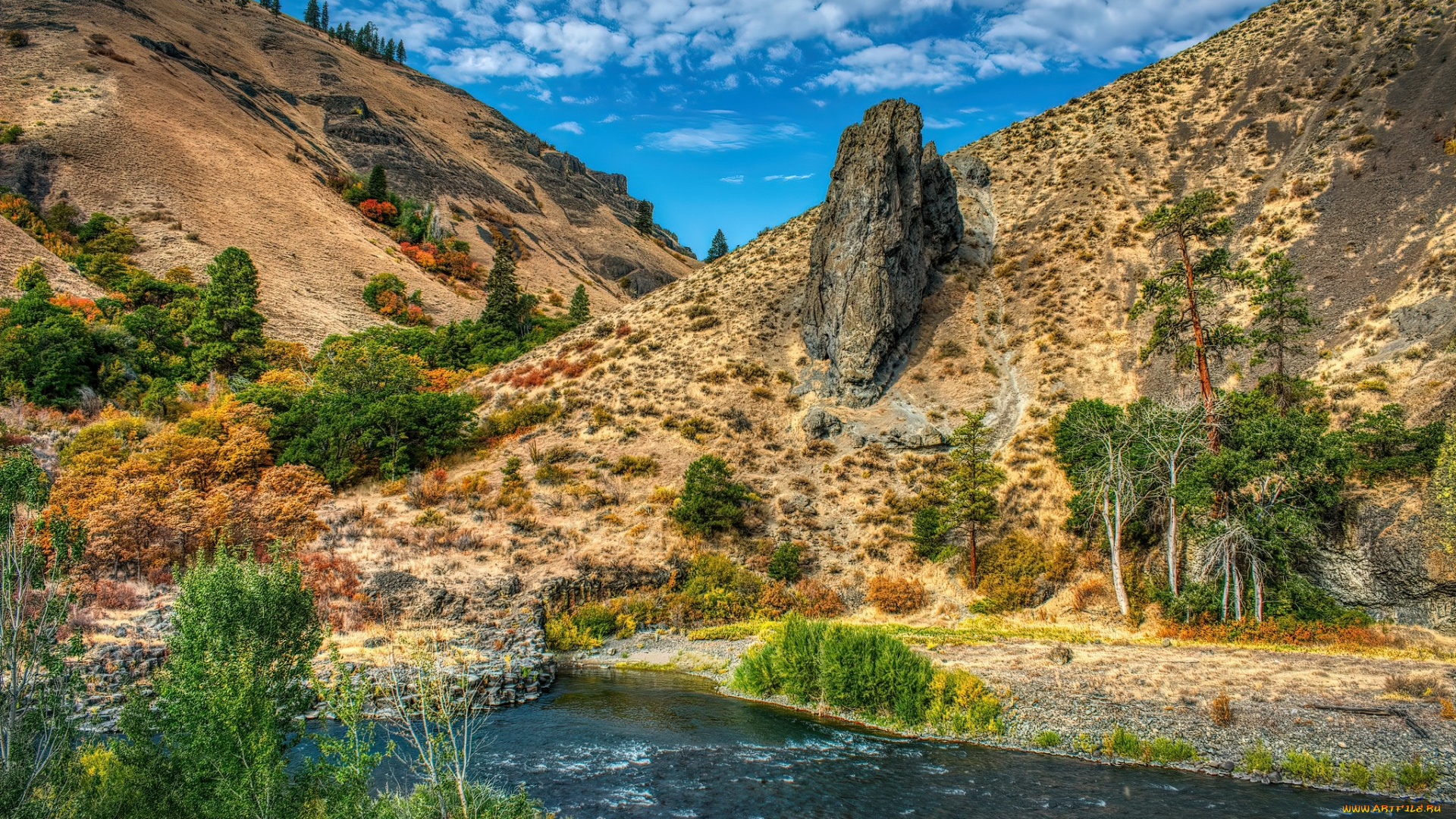 природа, реки, озера, простор