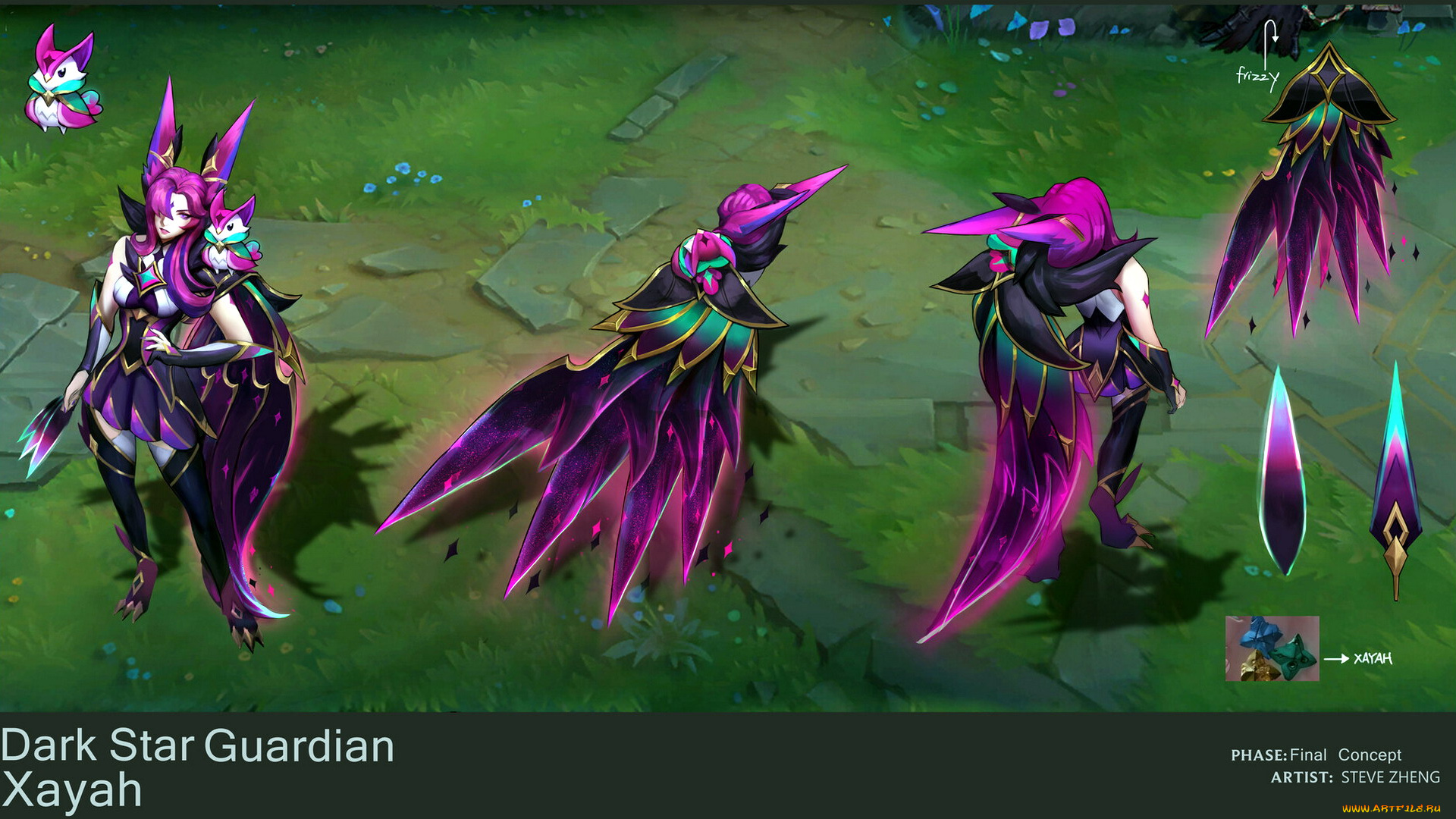 видео, игры, league, of, legends, xayah, костюм, птица, экипировка