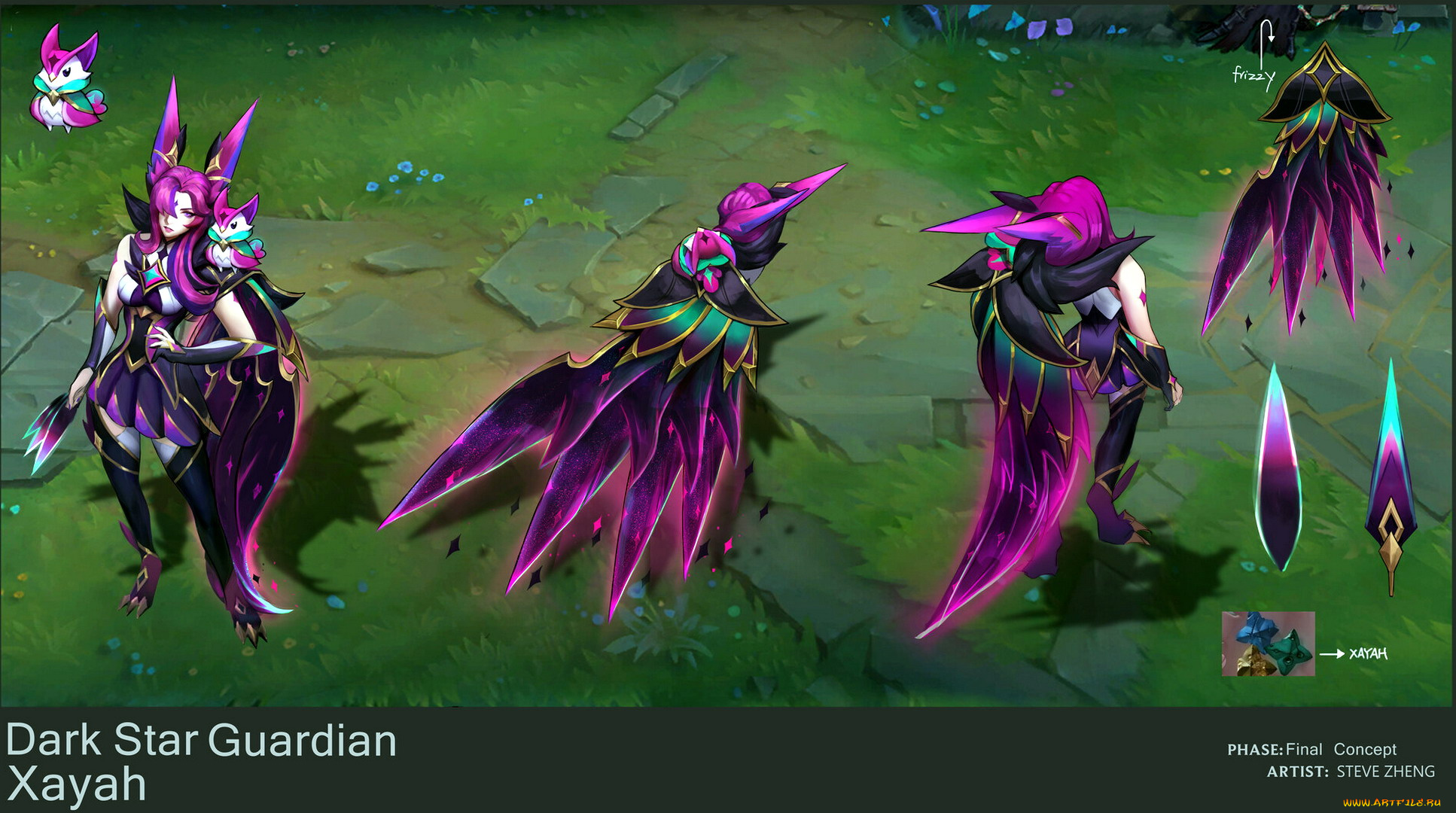 видео, игры, league, of, legends, xayah, костюм, птица, экипировка