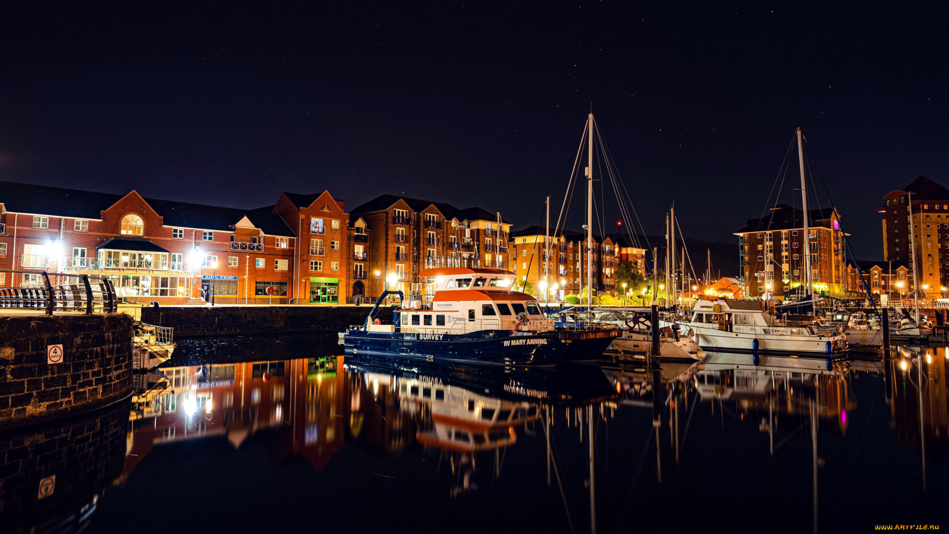 корабли, порты, , , причалы, причал, яхты, вечер