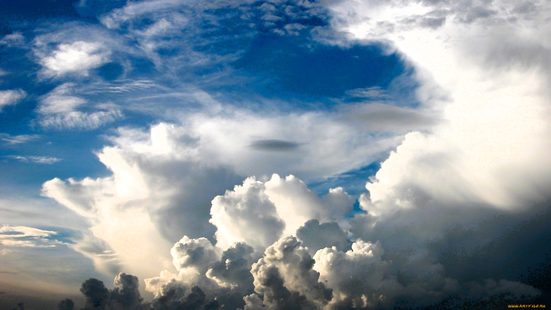 природа, облака, небо