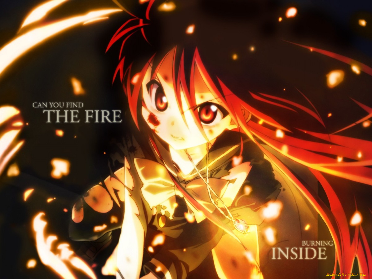 аниме, shakugan, no, shana