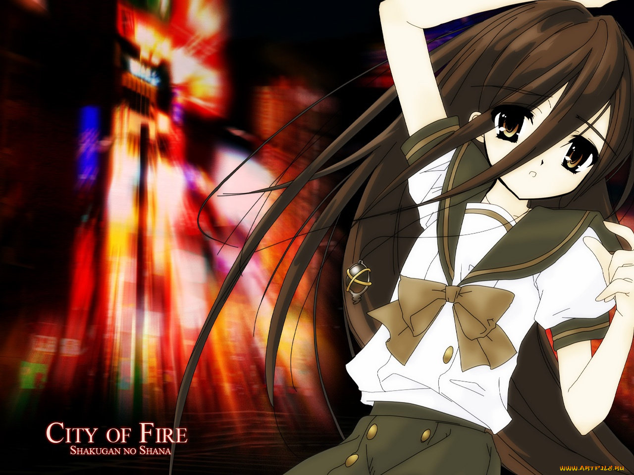 аниме, shakugan, no, shana