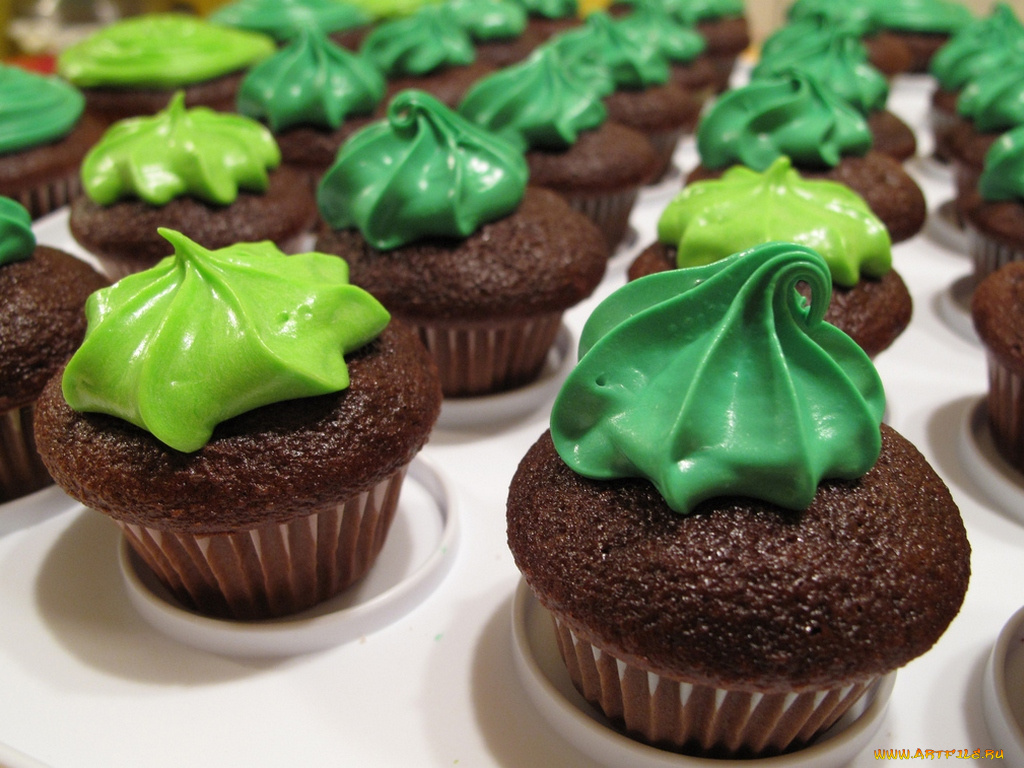 еда, пирожные, кексы, печенье