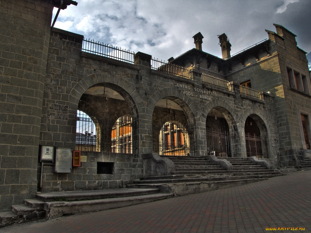 города, здания, дома