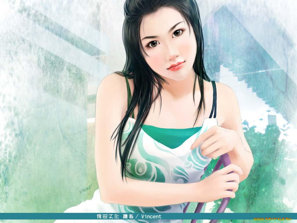 рисованные, люди