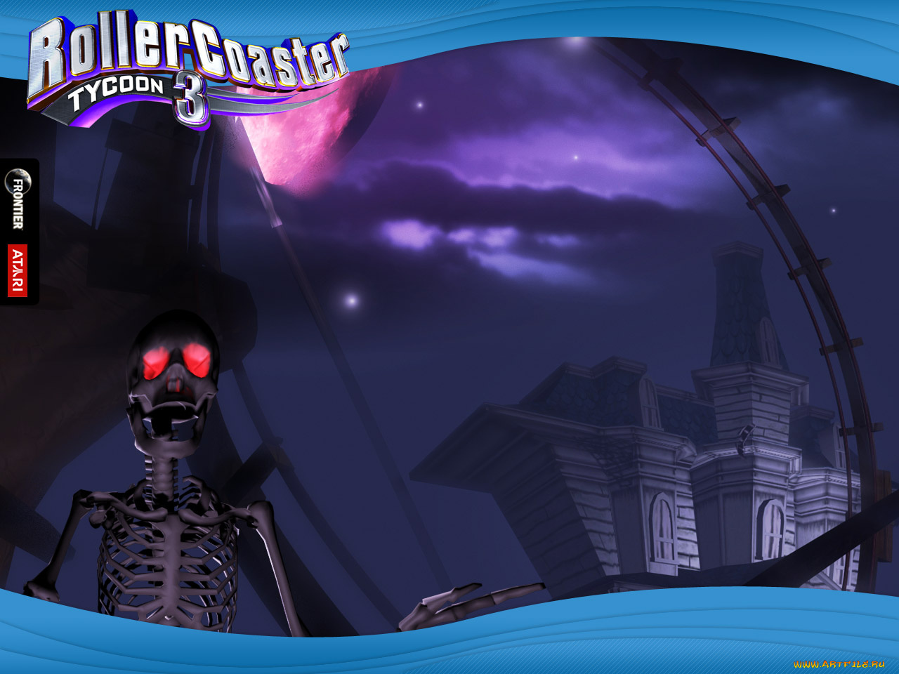 видео, игры, rollercoaster, tycoon