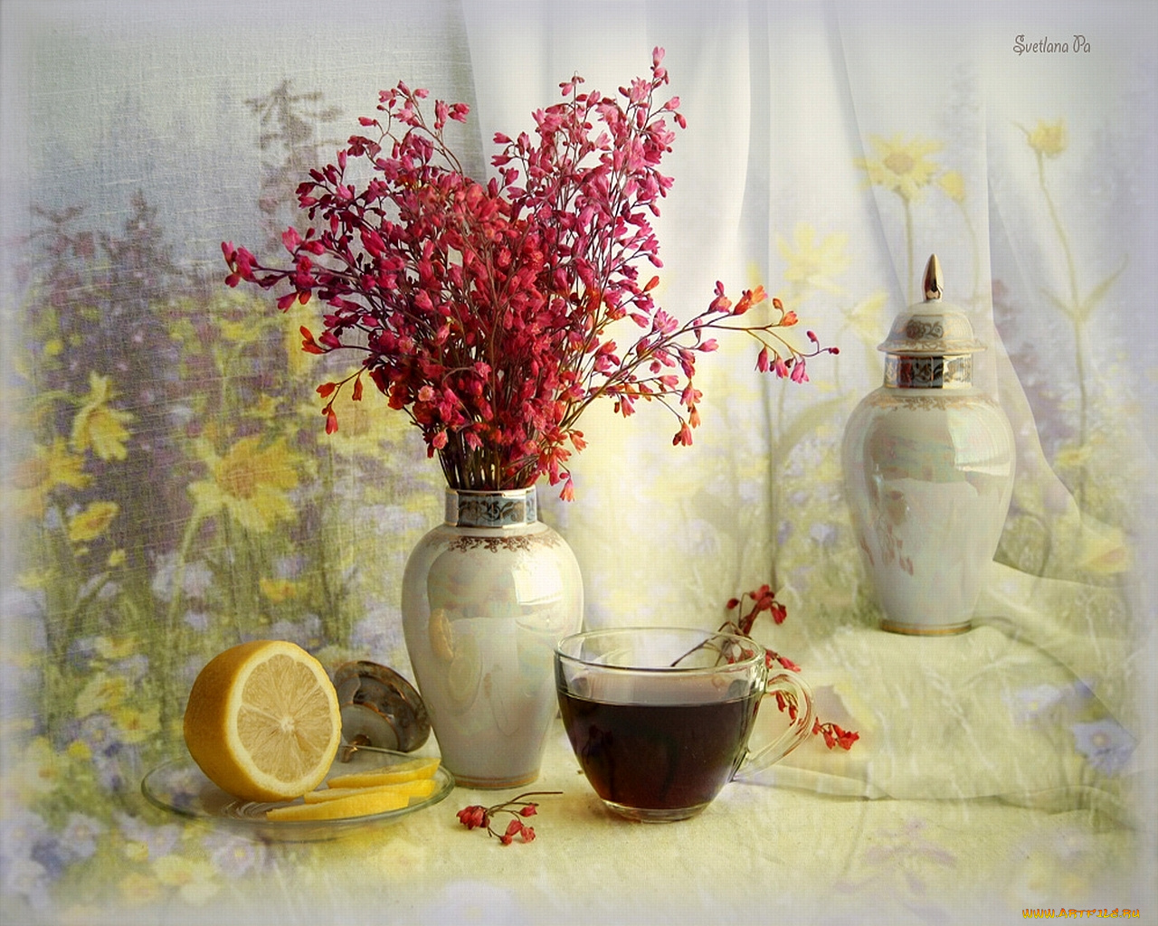 еда, натюрморт, лимон