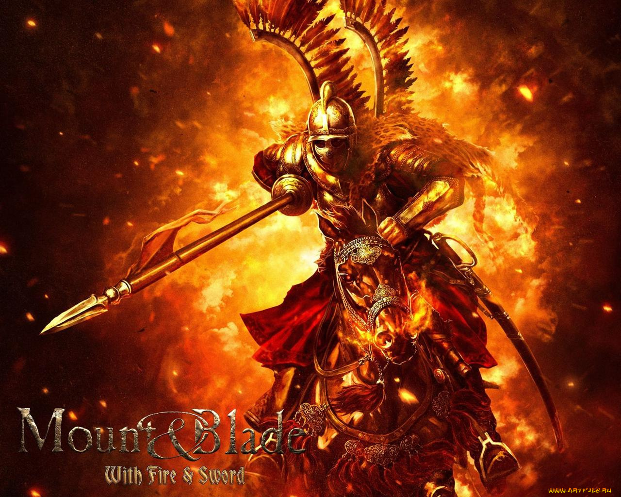 mount, blade, with, fire, and, sword, видео, игры