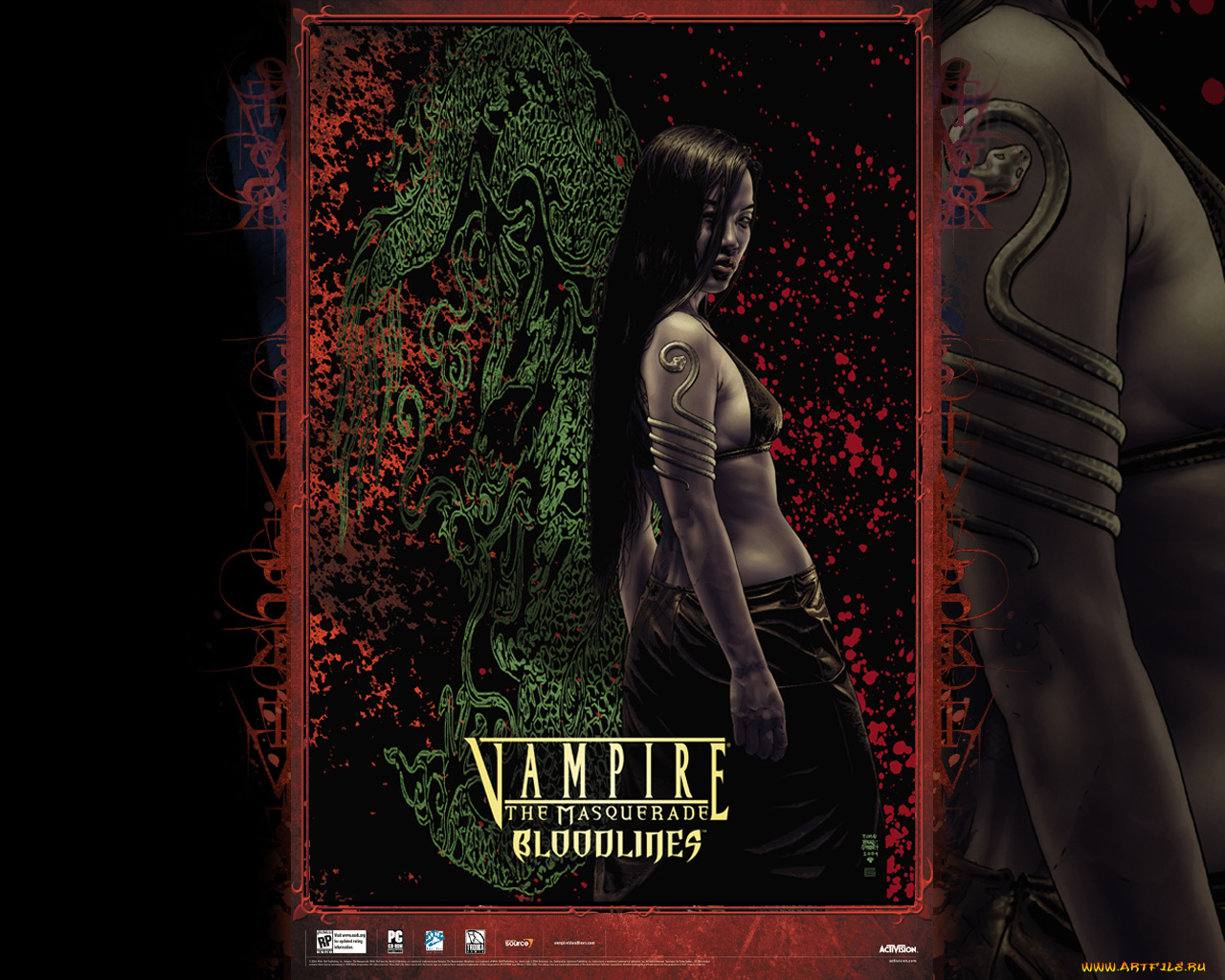 видео, игры, vampire, the, masquerade, bloodlines