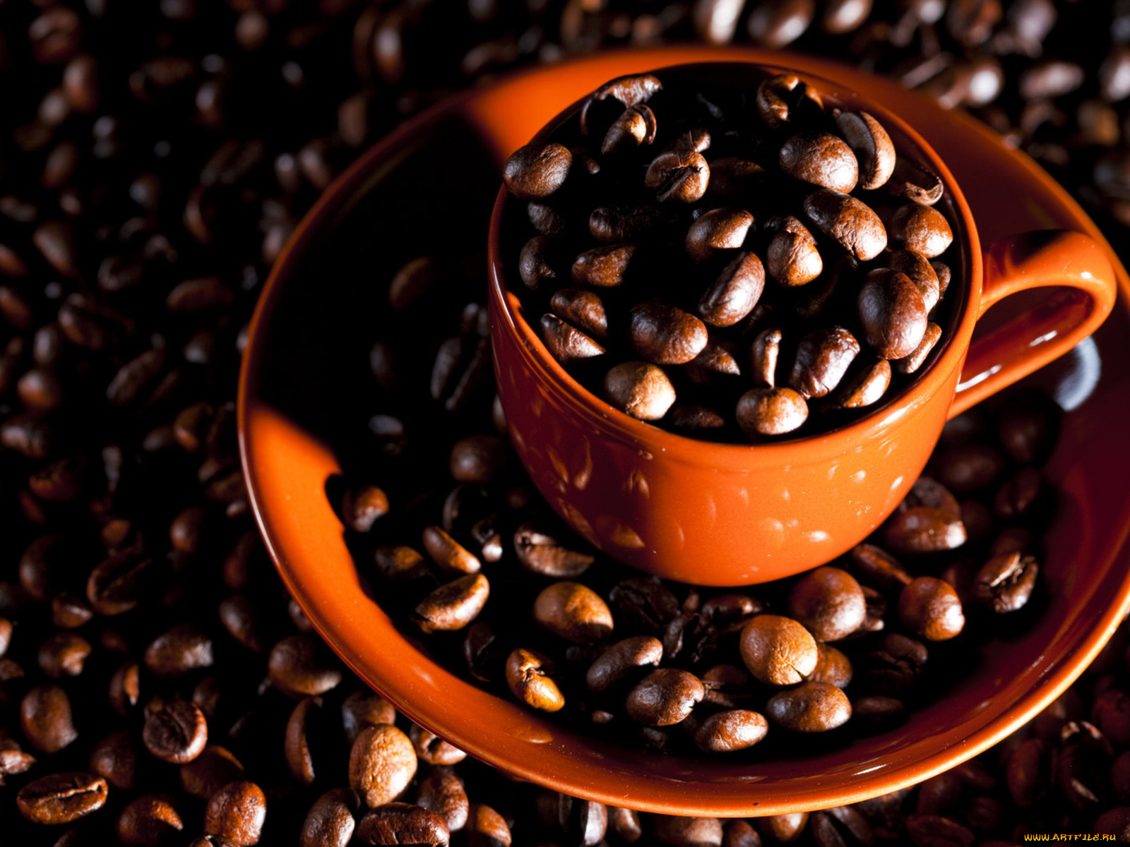 еда, кофе, кофейные, зёрна