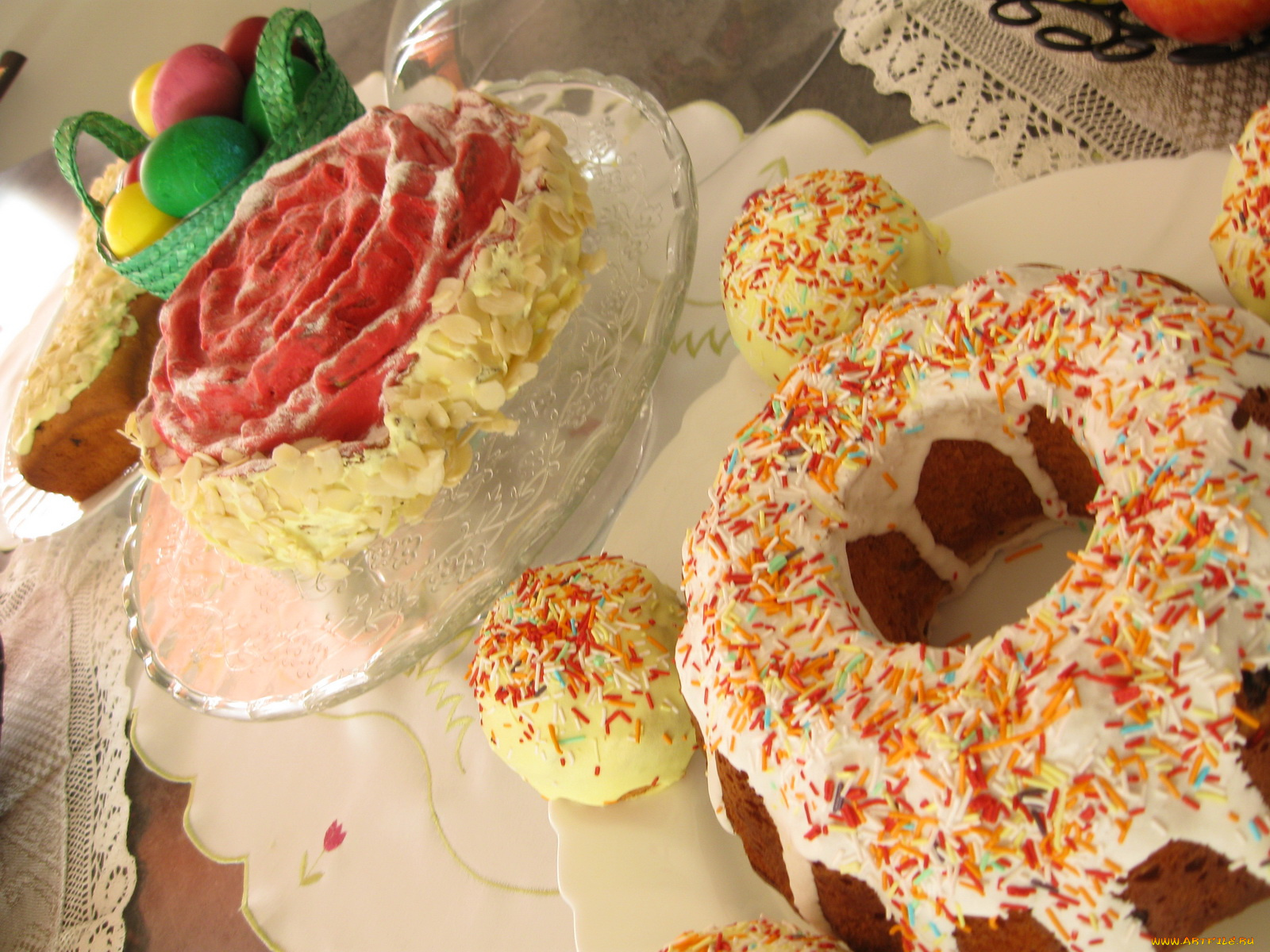 еда, пирожные, кексы, печенье