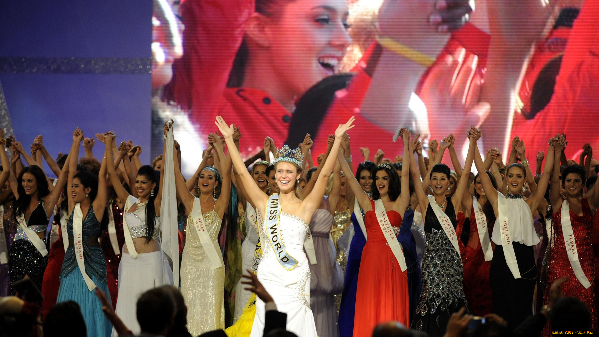 -Unsort, Группа, девушек, miss, world, 2010, девушки, unsort, группа, девушек