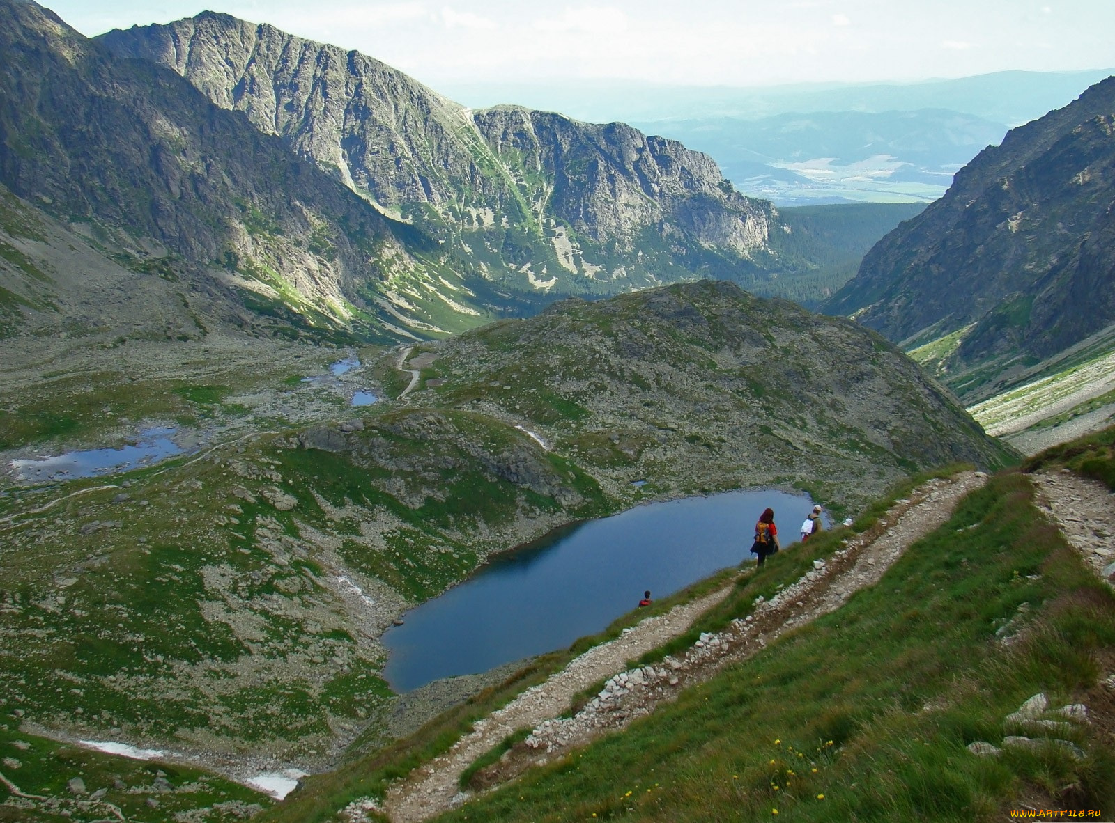 природа, горы, тропинка