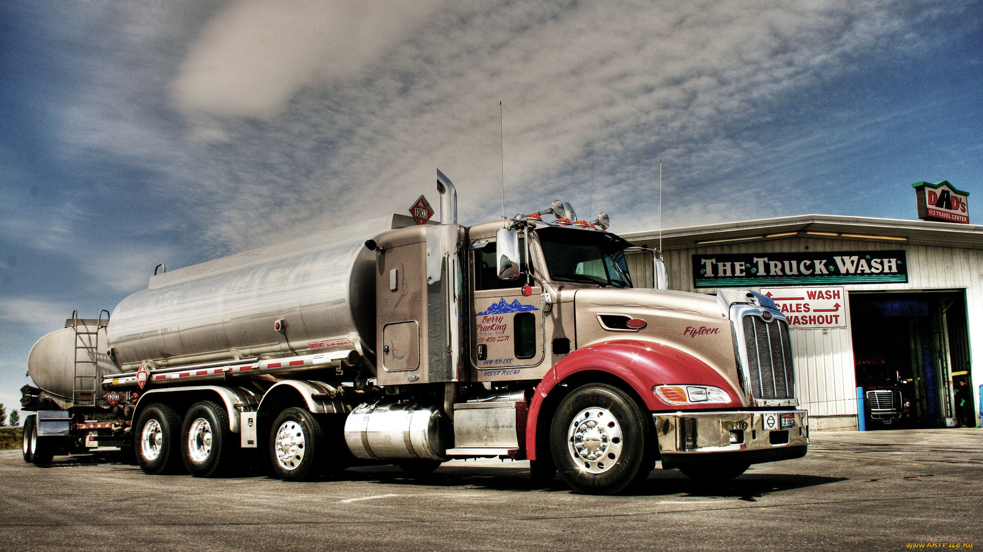 №127017, автомобили, peterbilt