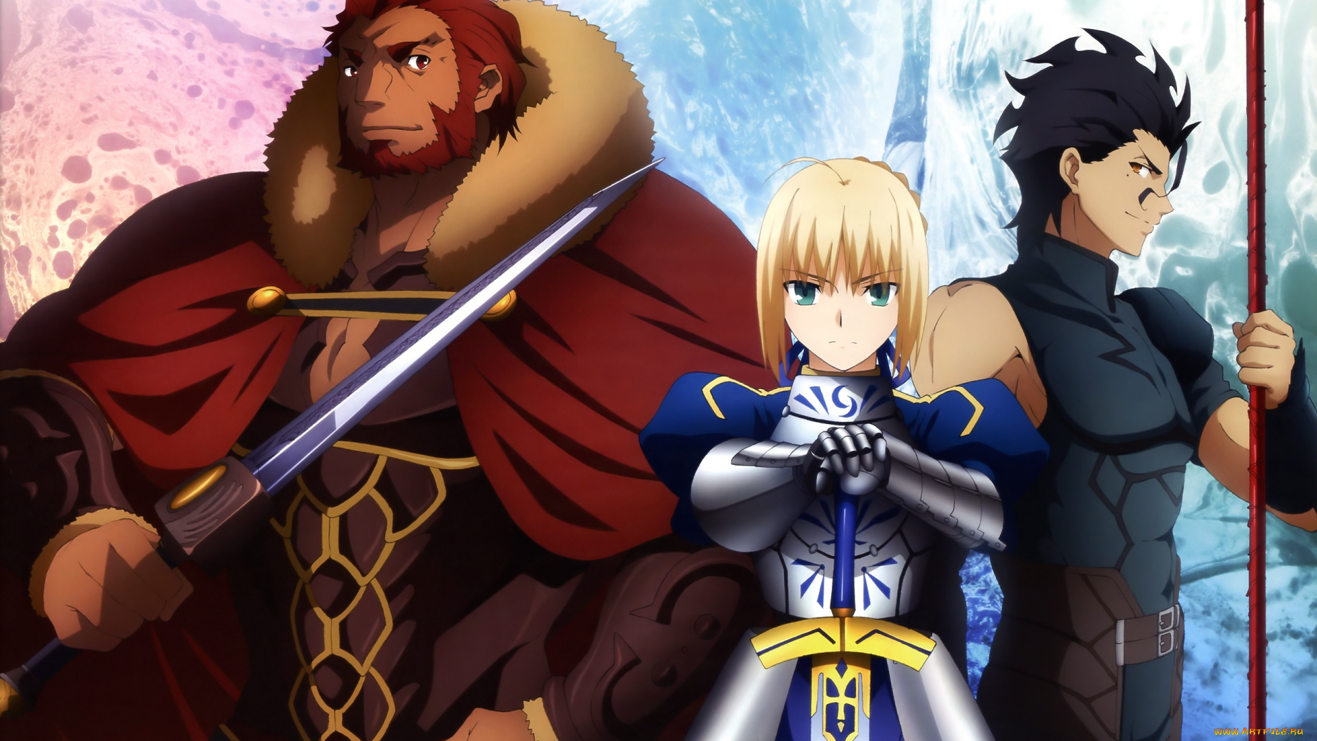 аниме, fate, zero,
