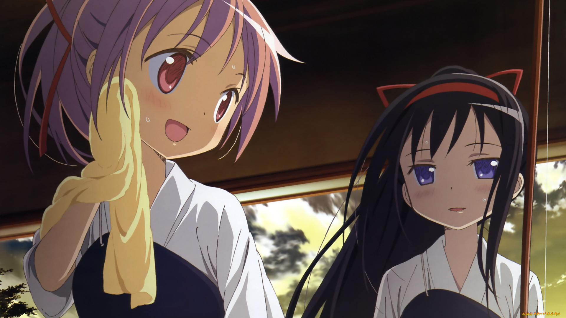 аниме, mahou, shoujo, madoka, magika