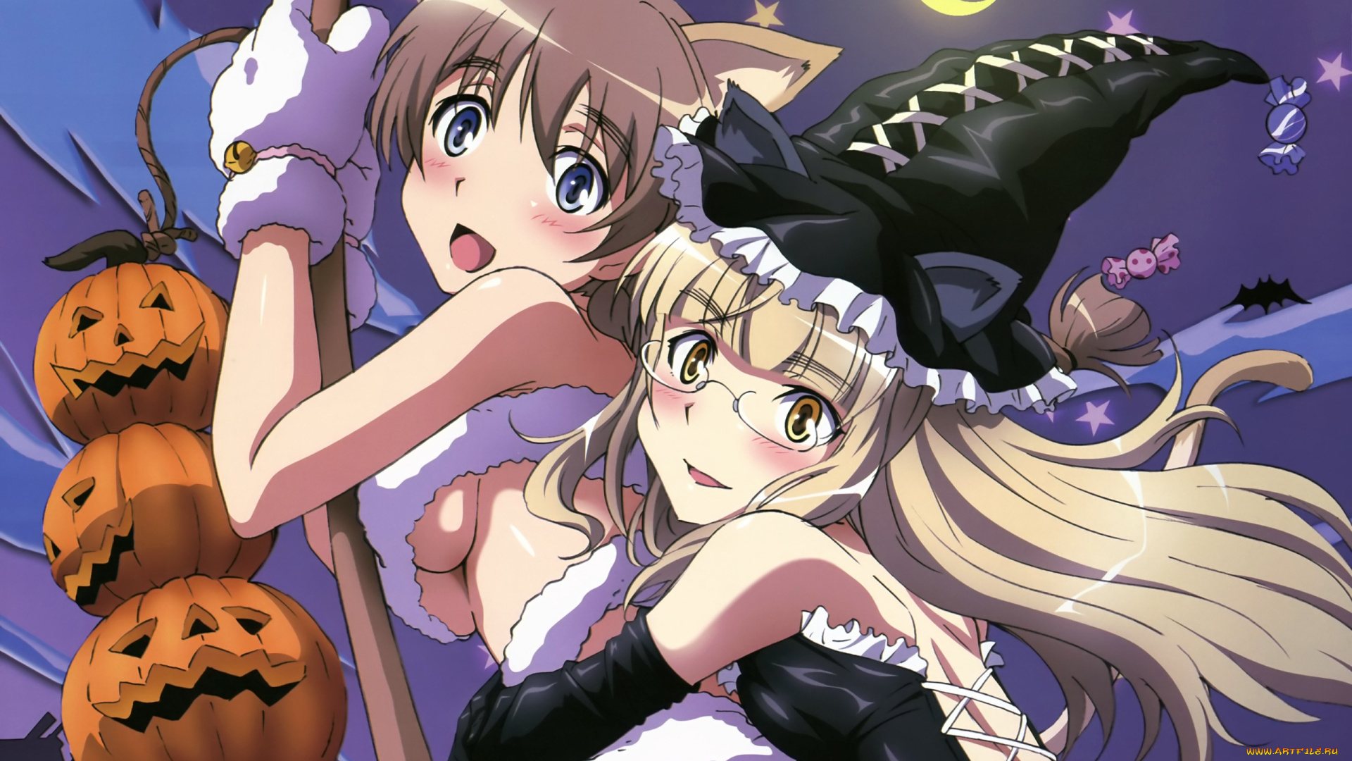 аниме, strike, witches