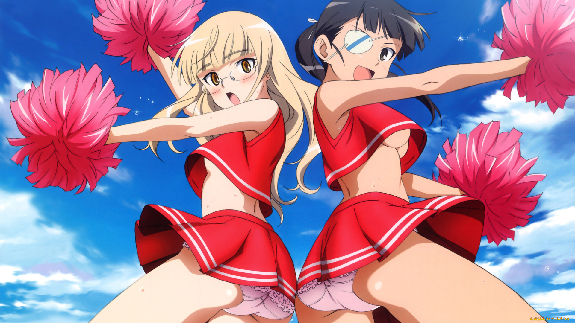 аниме, strike, witches