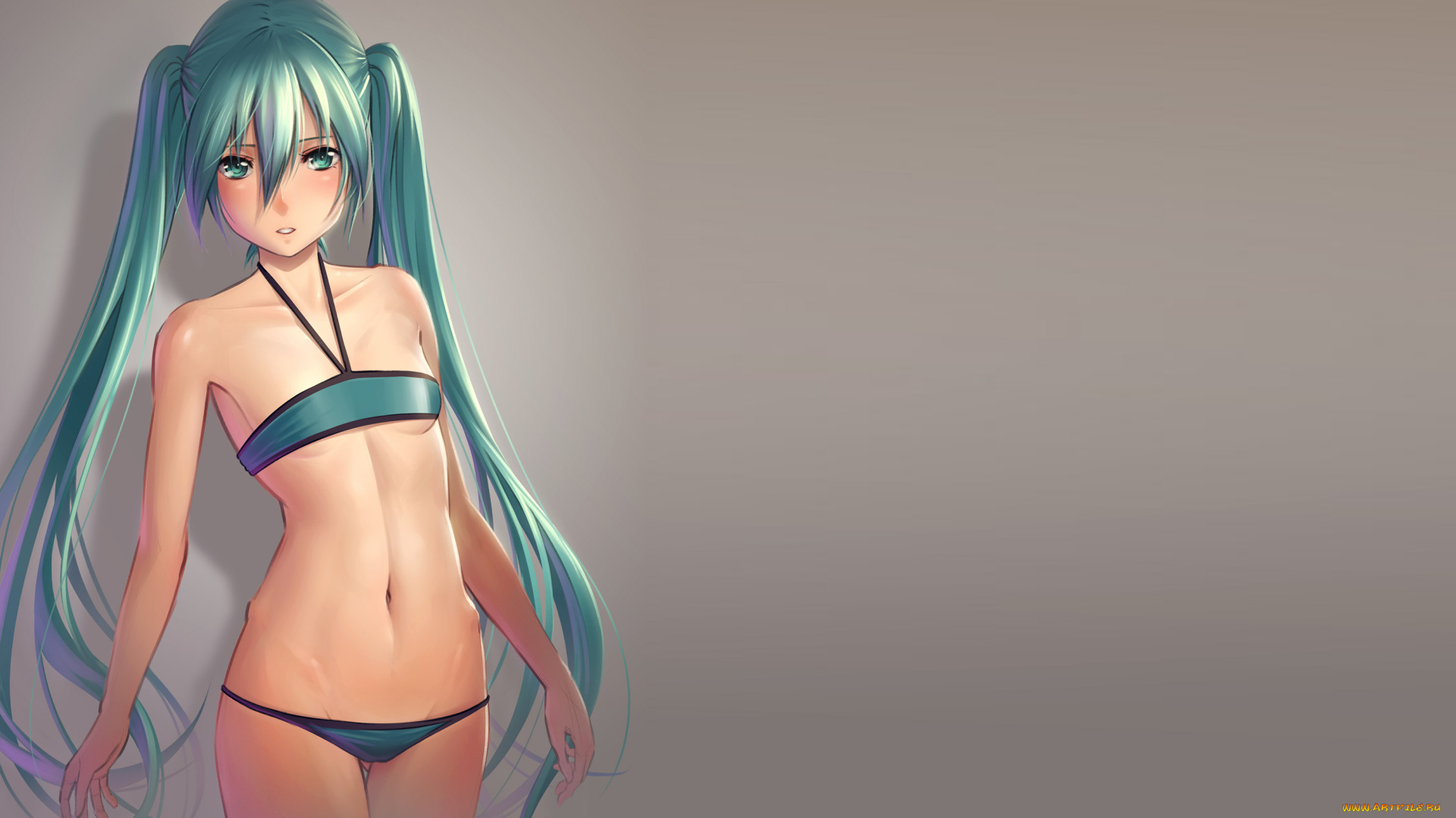 аниме, vocaloid, hatsune, miku