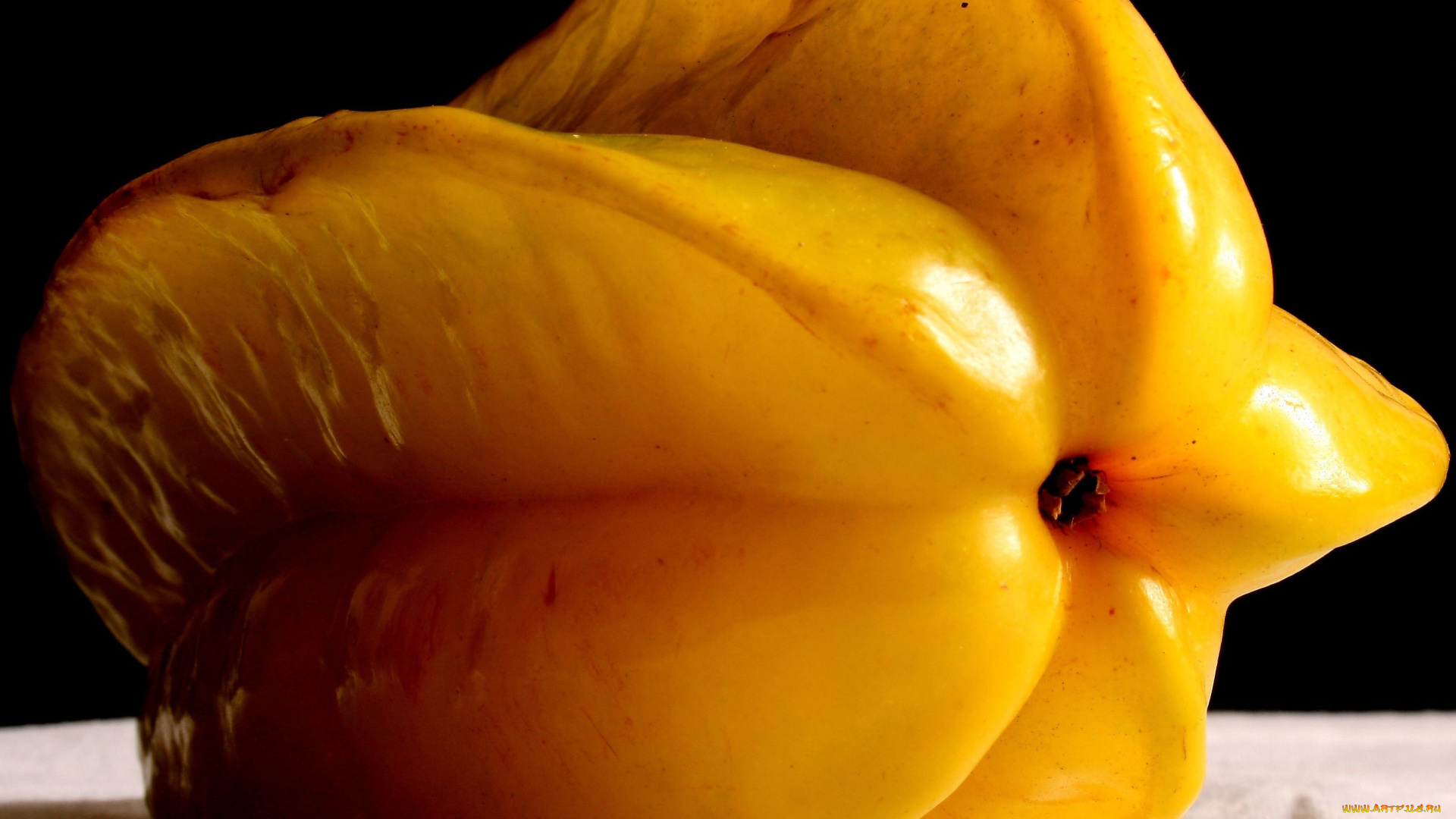 еда, карамбола, макро, экзотика