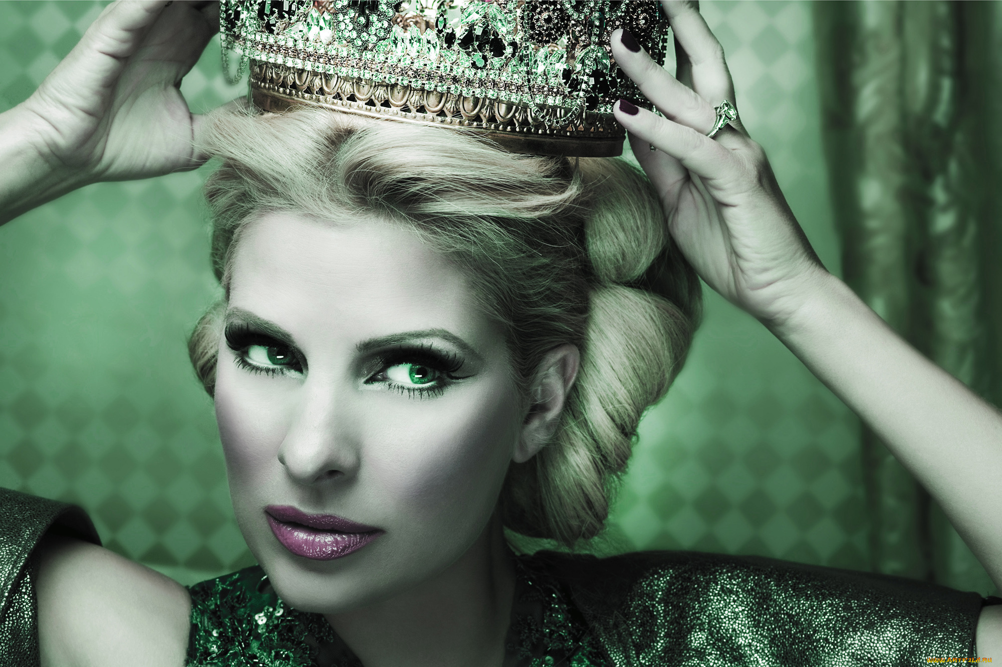 Eleni, Menegaki, девушки, корона