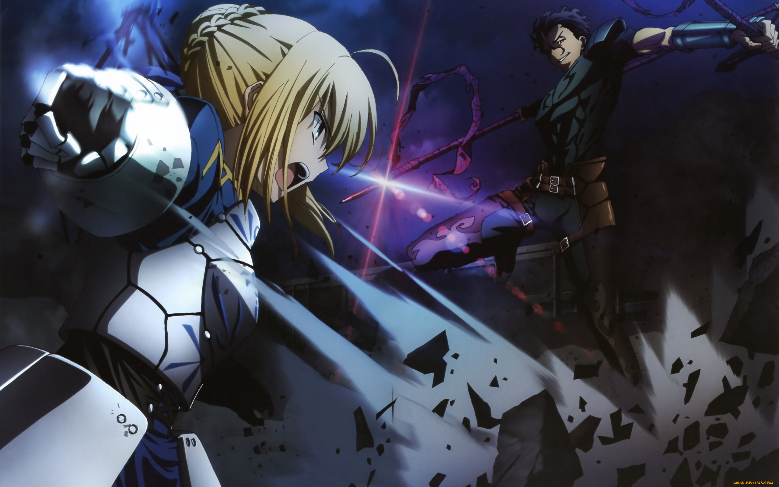 аниме, fate, zero, 