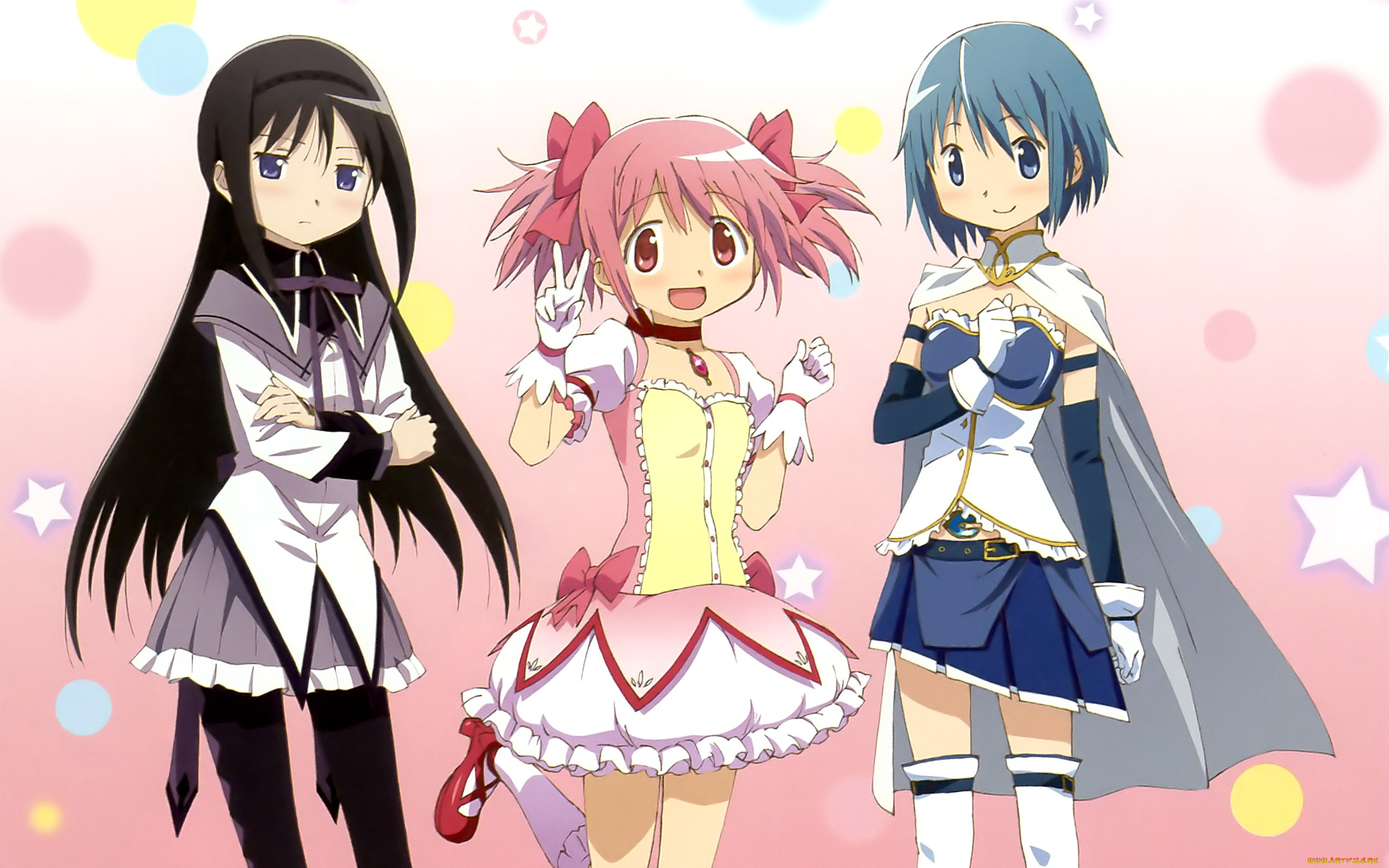 аниме, mahou, shoujo, madoka, magika