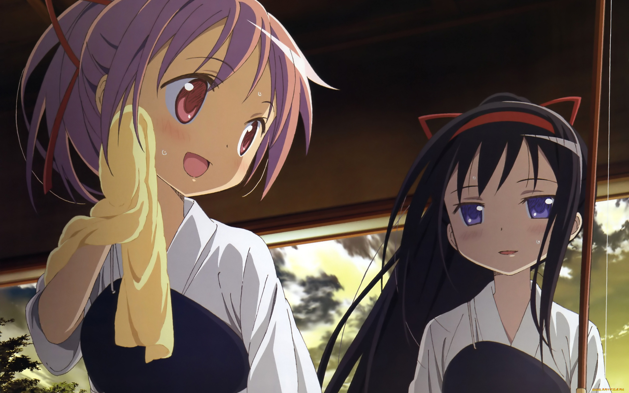 аниме, mahou, shoujo, madoka, magika