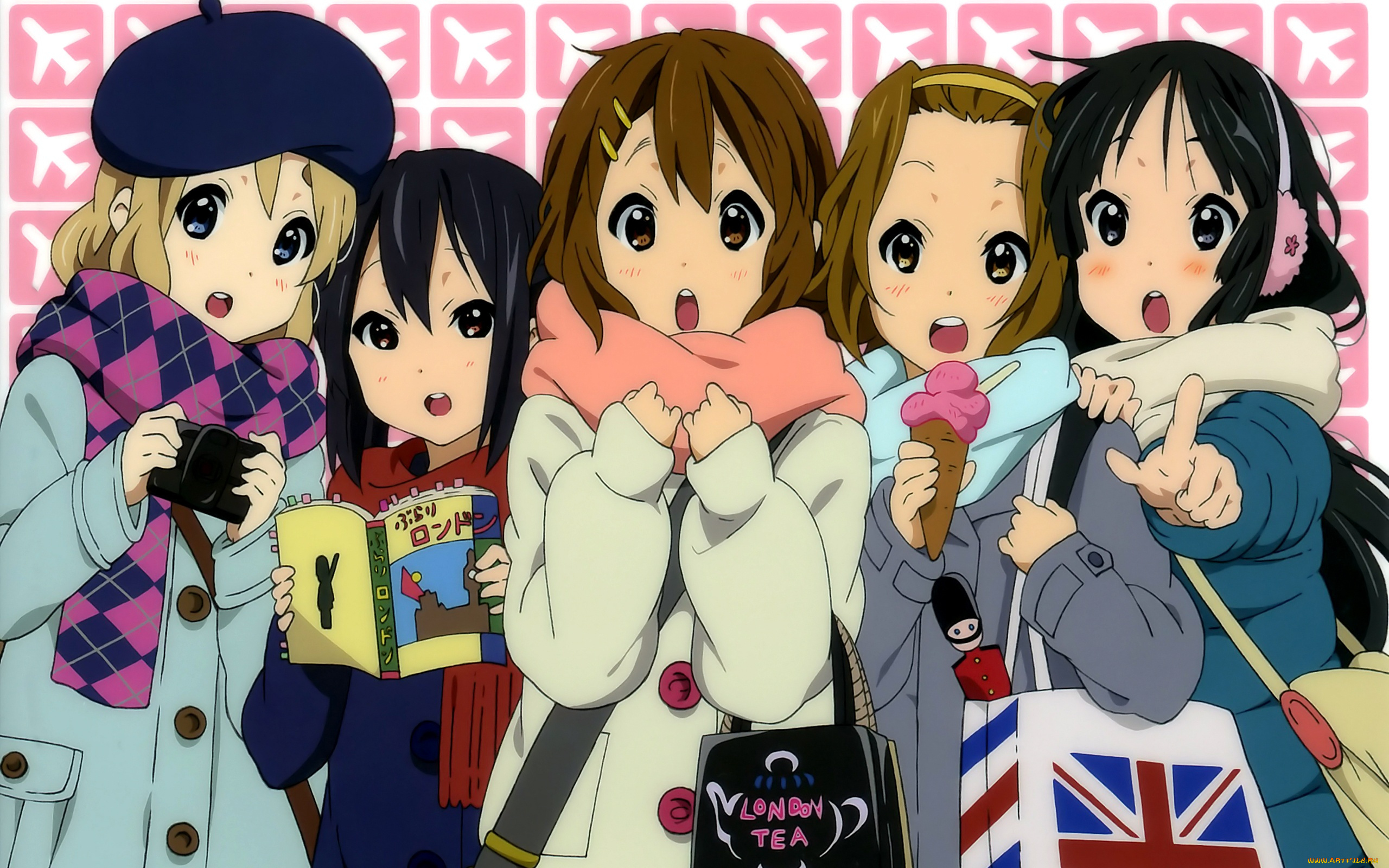 аниме, on, k-on