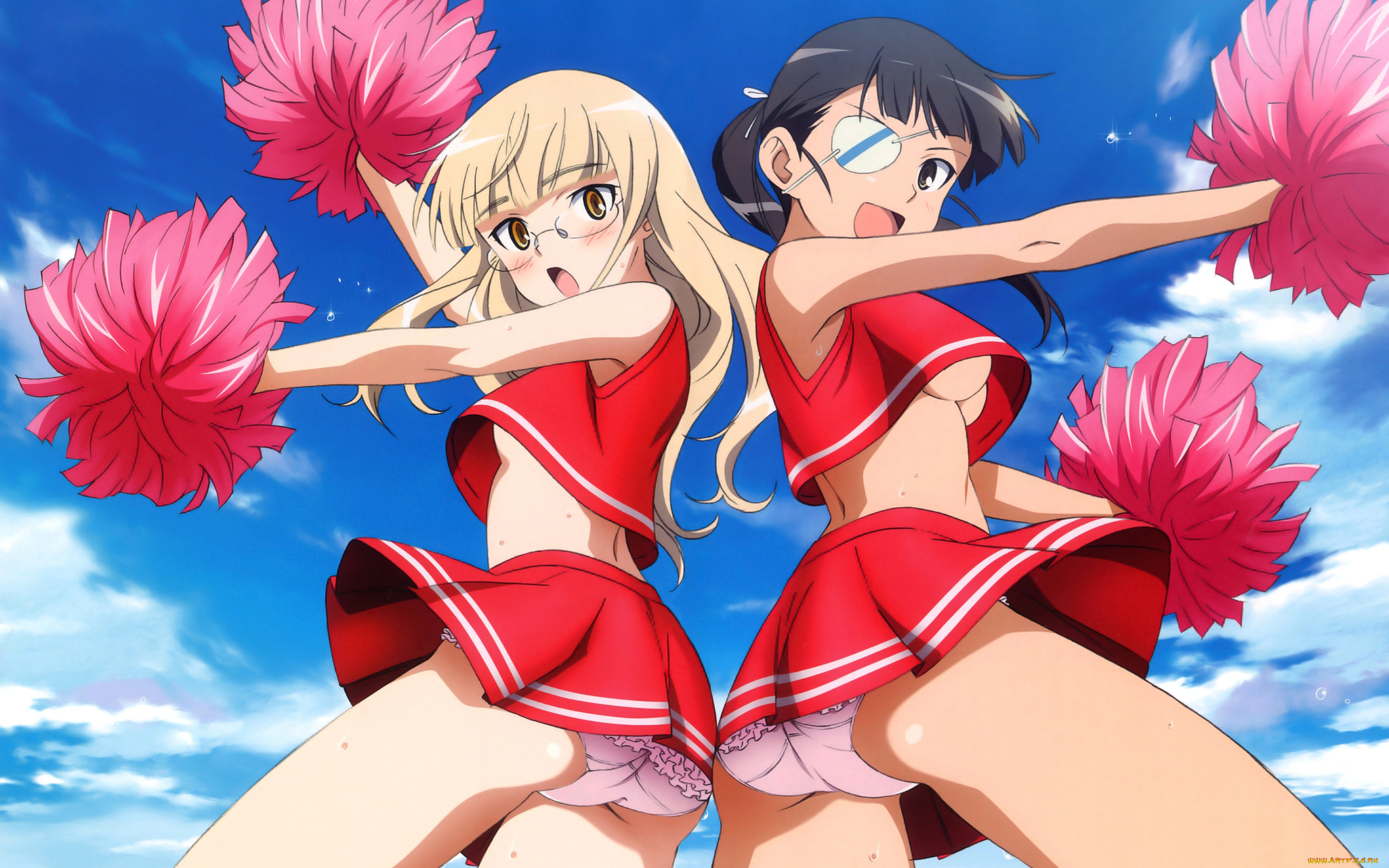 аниме, strike, witches