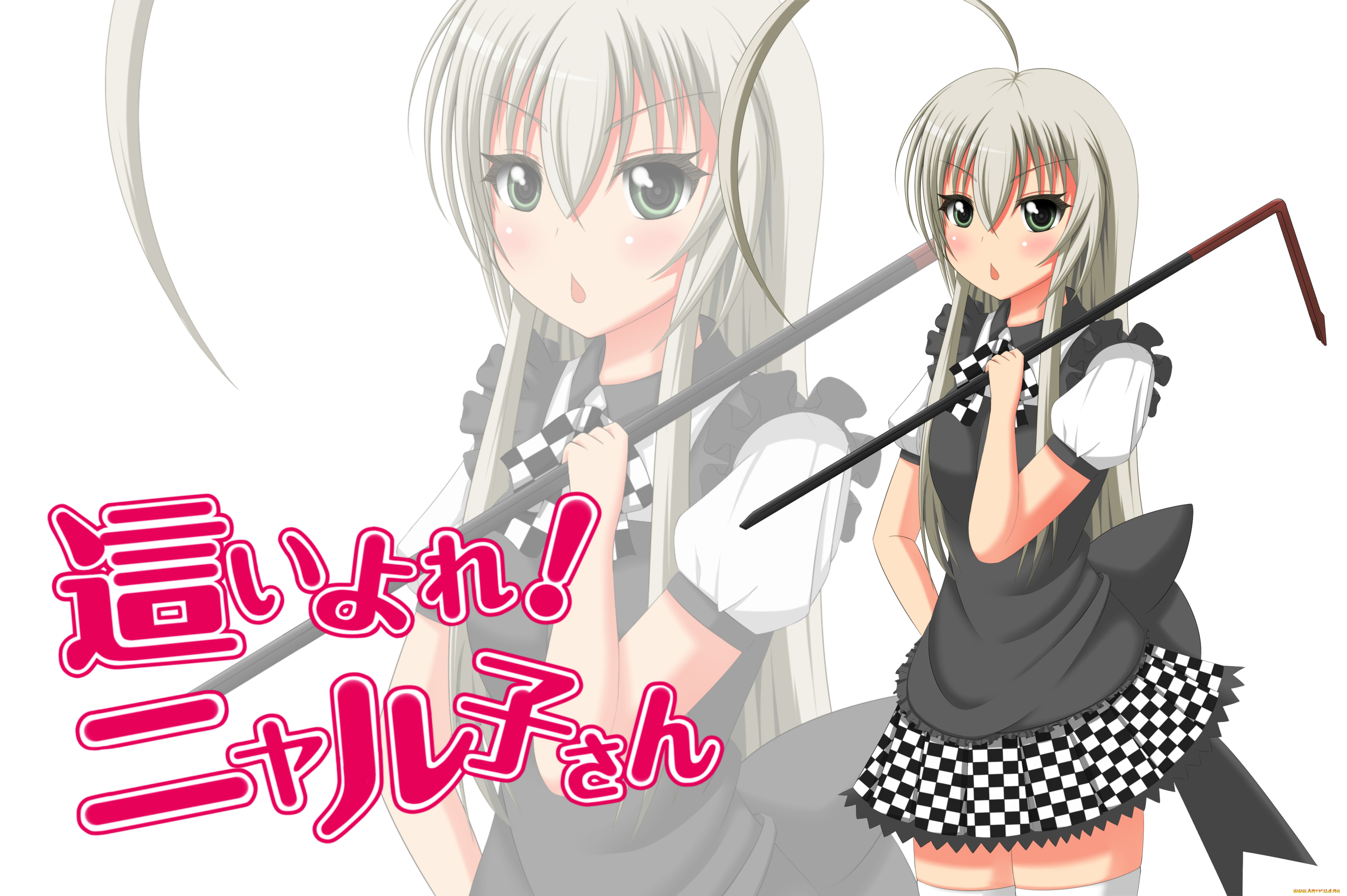 nyaruko, аниме, haiyore, san