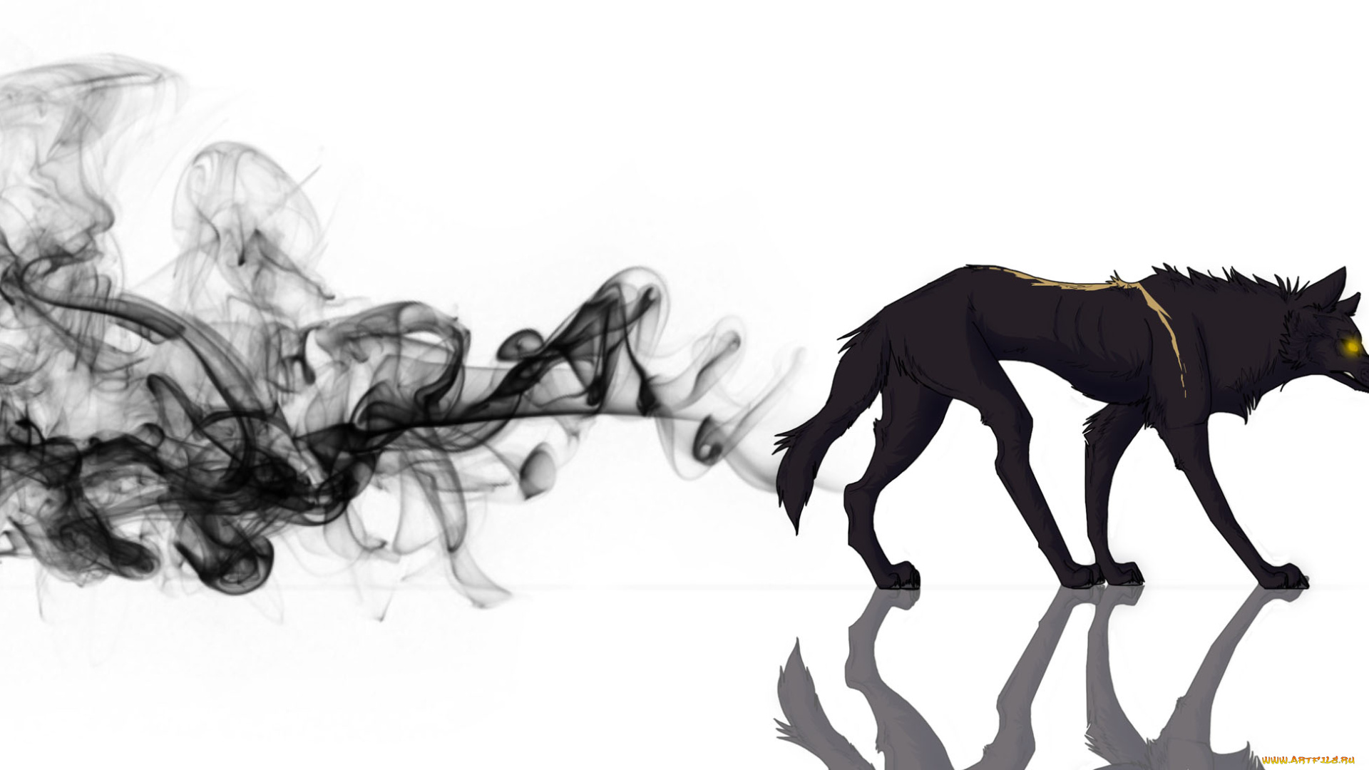 рисованные, животные, собаки, собака