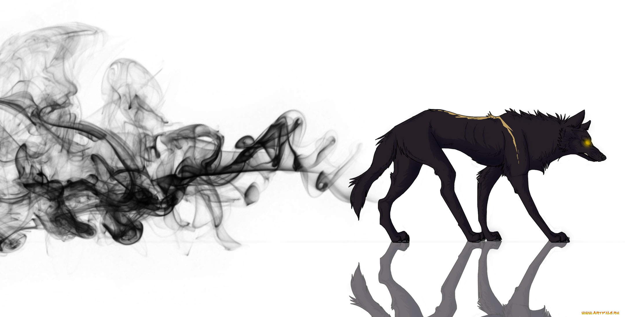 рисованные, животные, собаки, собака