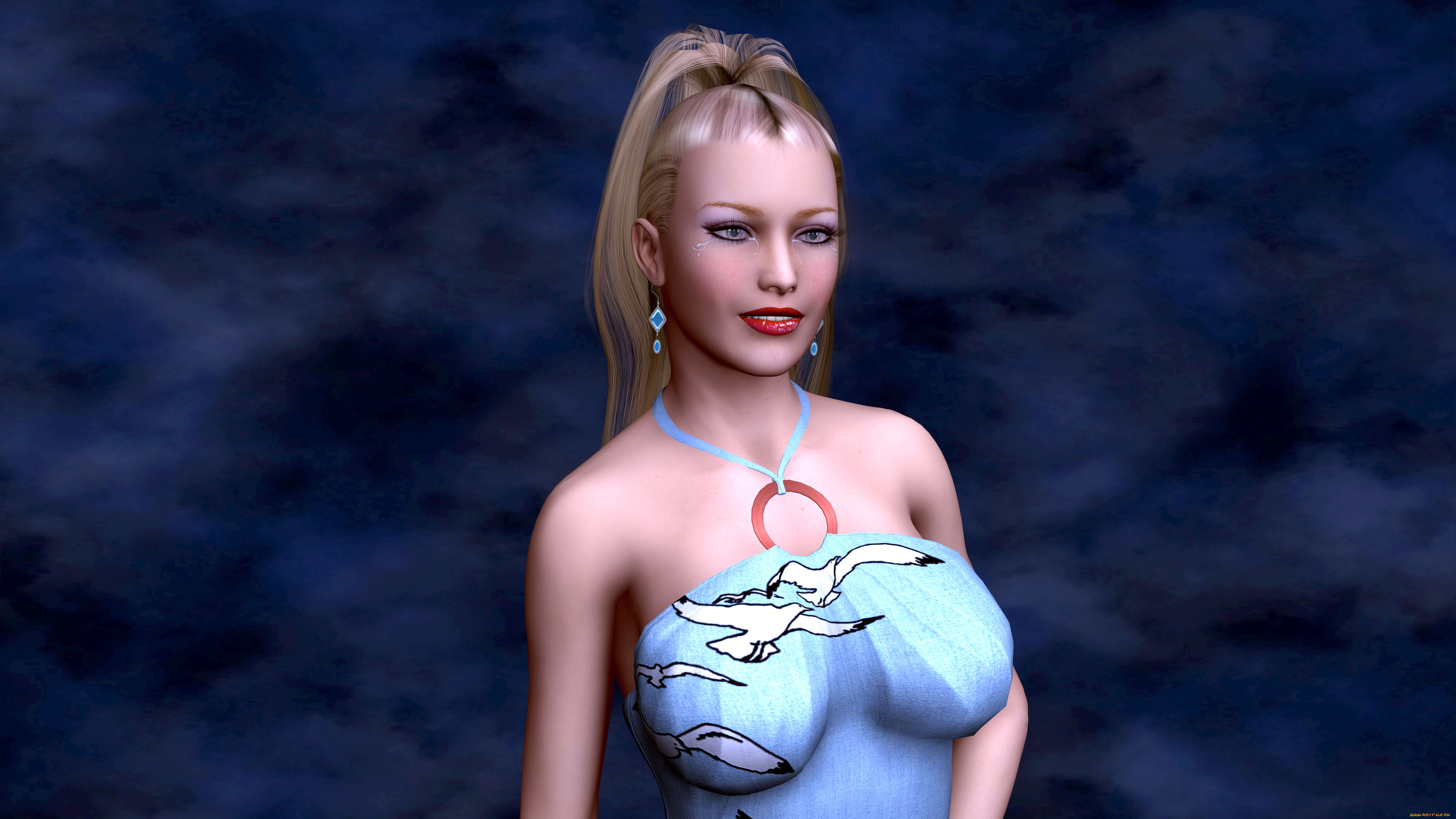 3д, графика, people, люди, девушка